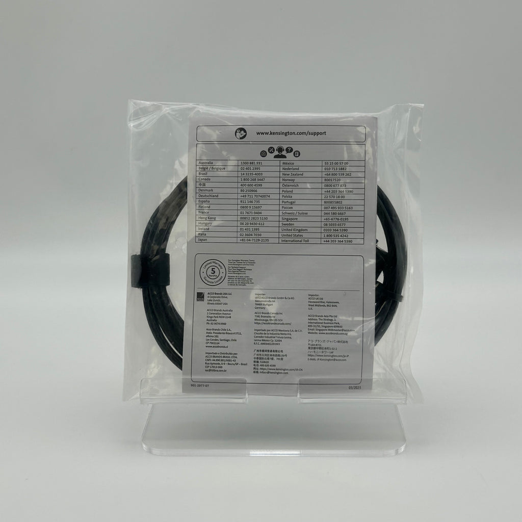 Kensington SLIM N17 2.0 Keyed Laptop Lock - New No Box