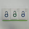 Belkin Secure Holder with Carabiner for Apple AirTag MSC008 - 3 Pack (Blue/Green)