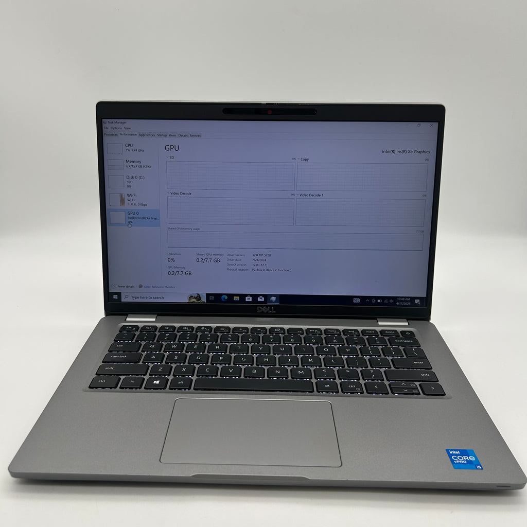 Dell Latitude 5420 14-inch Core i5 11th Gen 16GB RAM 500GB Gray