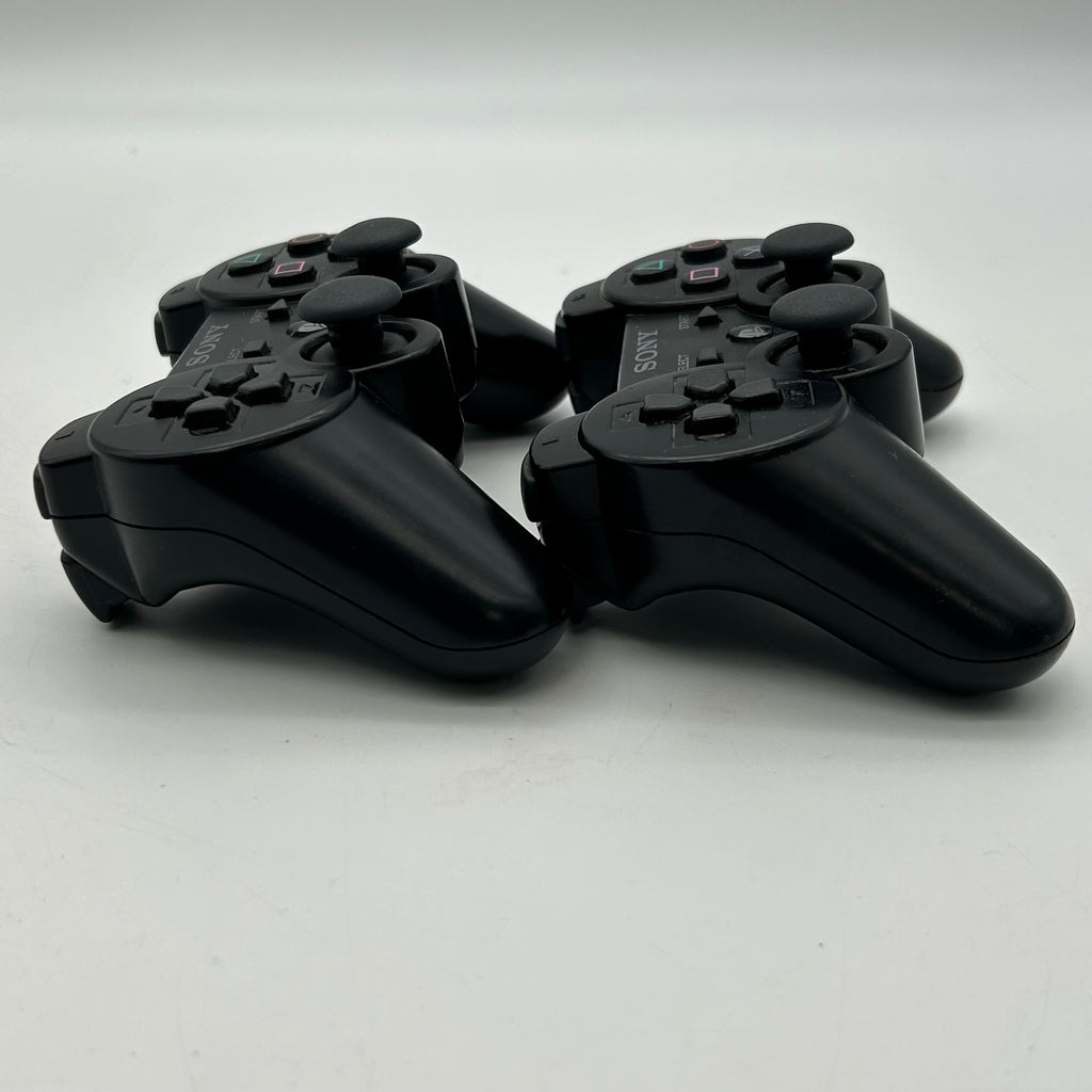 Sony PlayStation 3 Backward Compatible (CECHA01) 500GB Bundle:2 Controllers & 4 Games