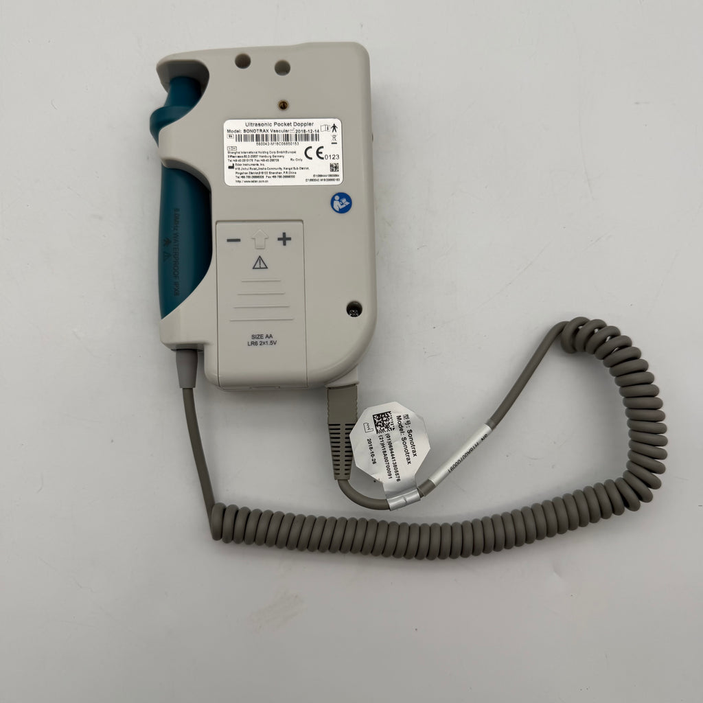 Edan SonoTrax Vascular Ultrasonic with 8MHz Probe - Tested