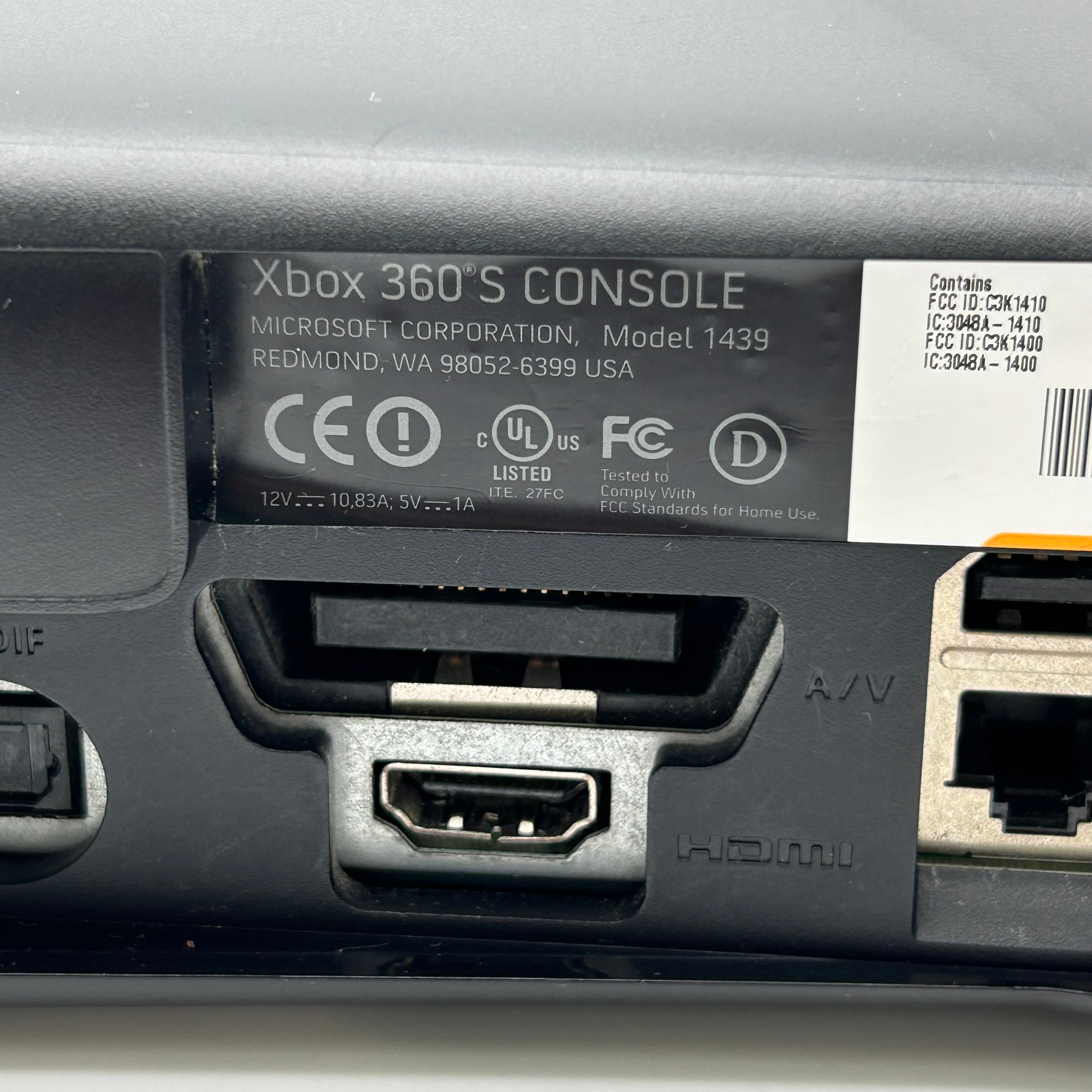Xbox 360 S Slim Bundle 1439 Console 250GB - Used