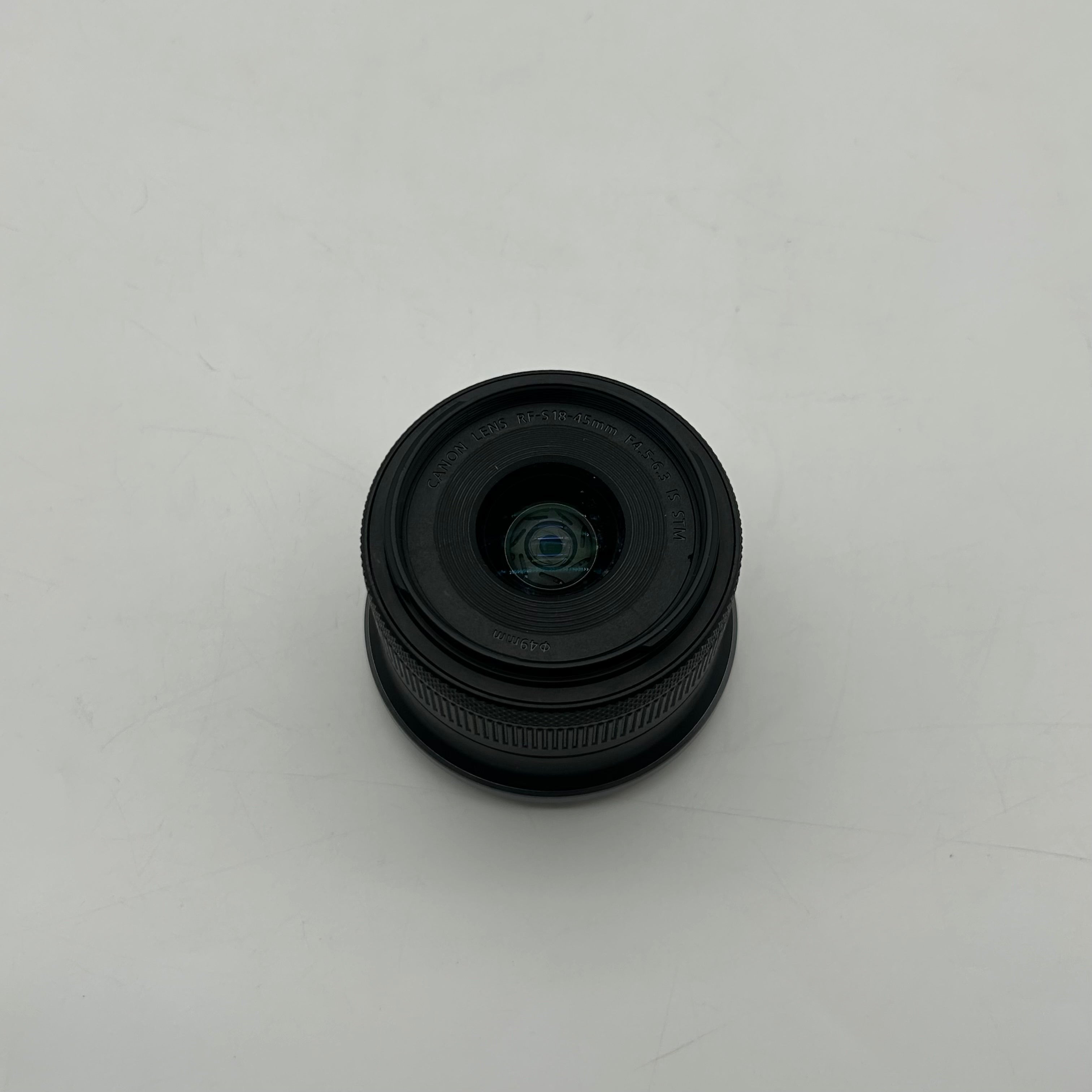 Canon EOS R50 Mirrorless Camera in Black w/ RF-S 18-45mm F4.5-6.3 IS STM Lens