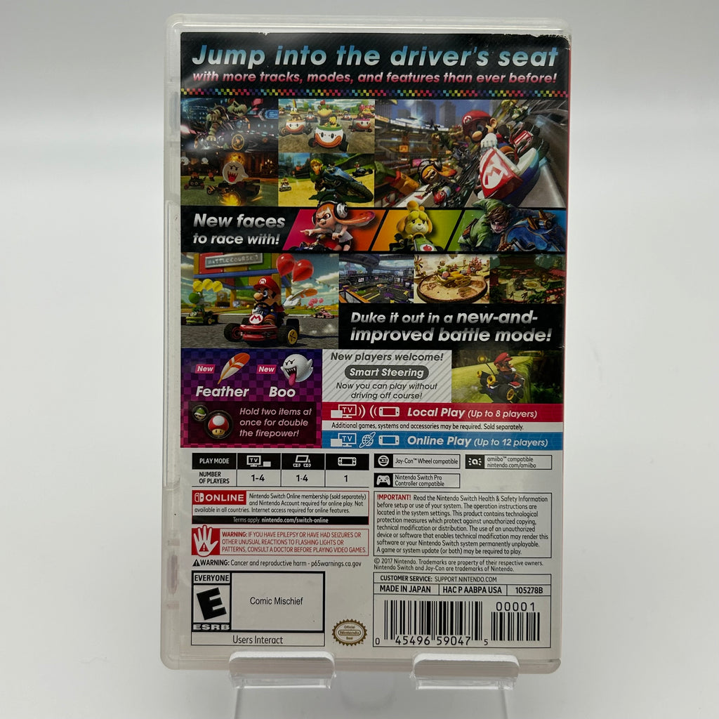 Mario Kart 8 Deluxe Nintendo Switch - Used With Box