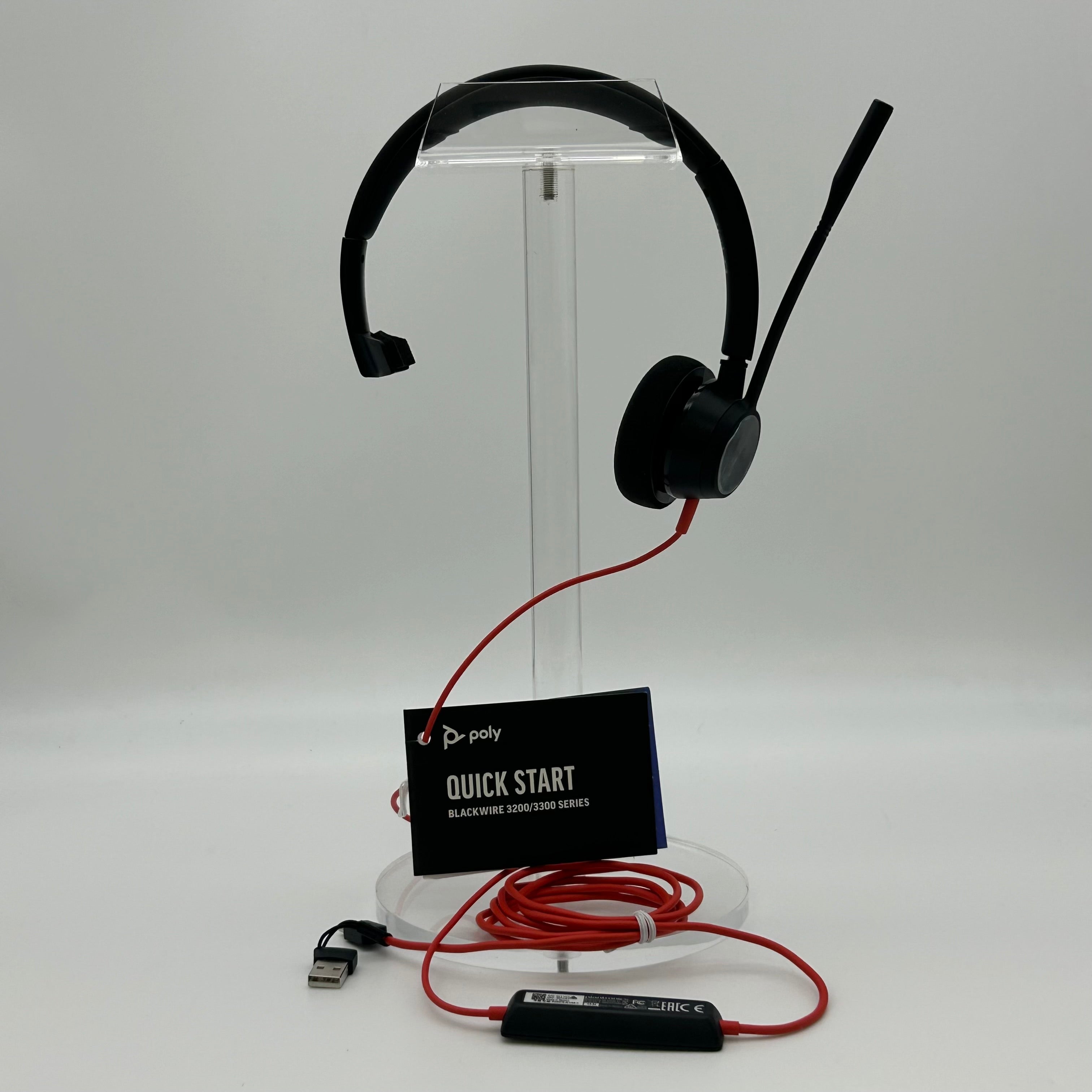 Plantronics Poly Blackwire 3310 - Used With Box