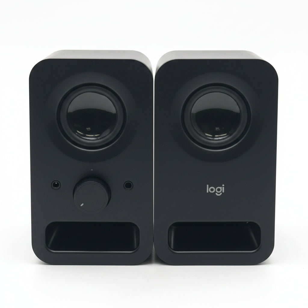 Pair of Logitech Z150 S-00134 Multimedia Speaker Black Wired Stereo