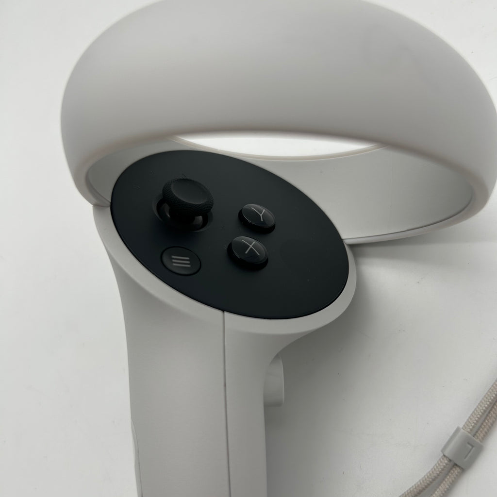 Oculus Quest 2 Virtual Reality Headset 128GB White w/ Both Controllers - TESTED