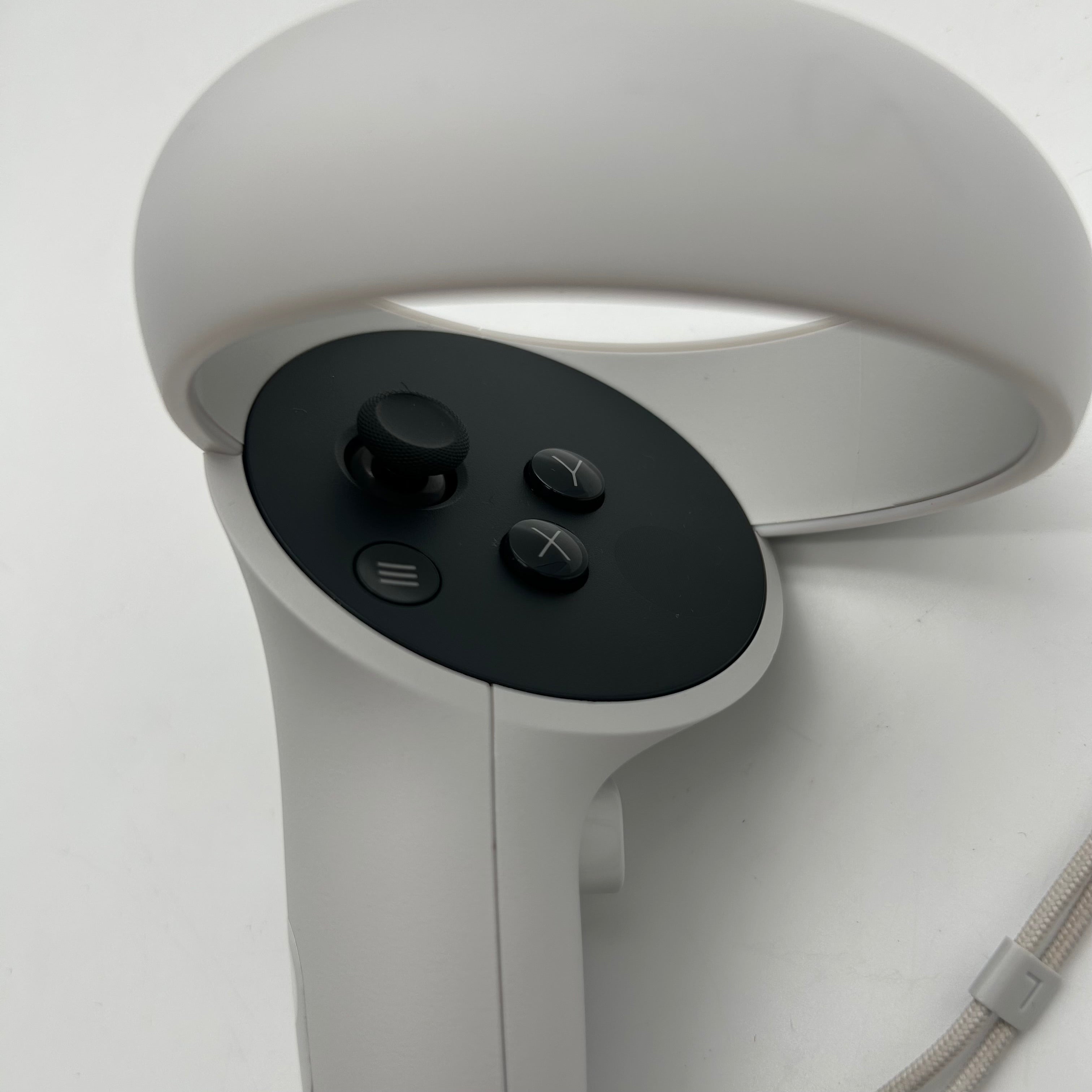 Oculus Quest 2 Virtual Reality Headset 128GB White w/ Both Controllers - TESTED