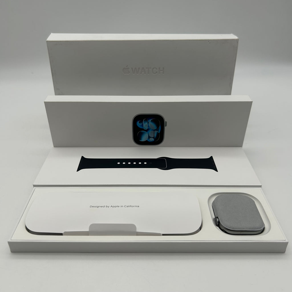 Apple Watch Series 11 46mm Aluminum Black (GPS Only)100% BH - Open Box