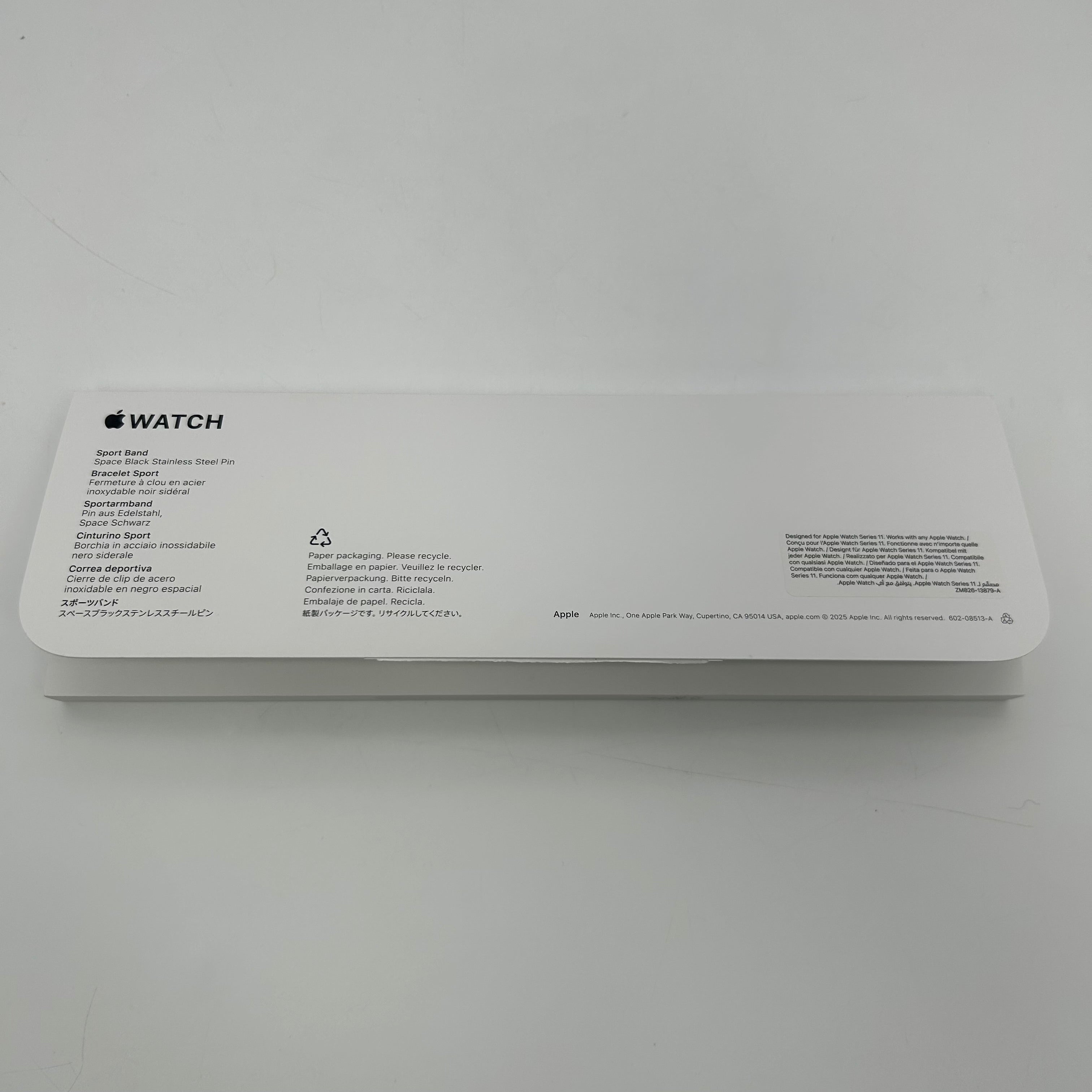 Apple Watch Series 11 46mm Aluminum Black (GPS Only)100% BH - Open Box