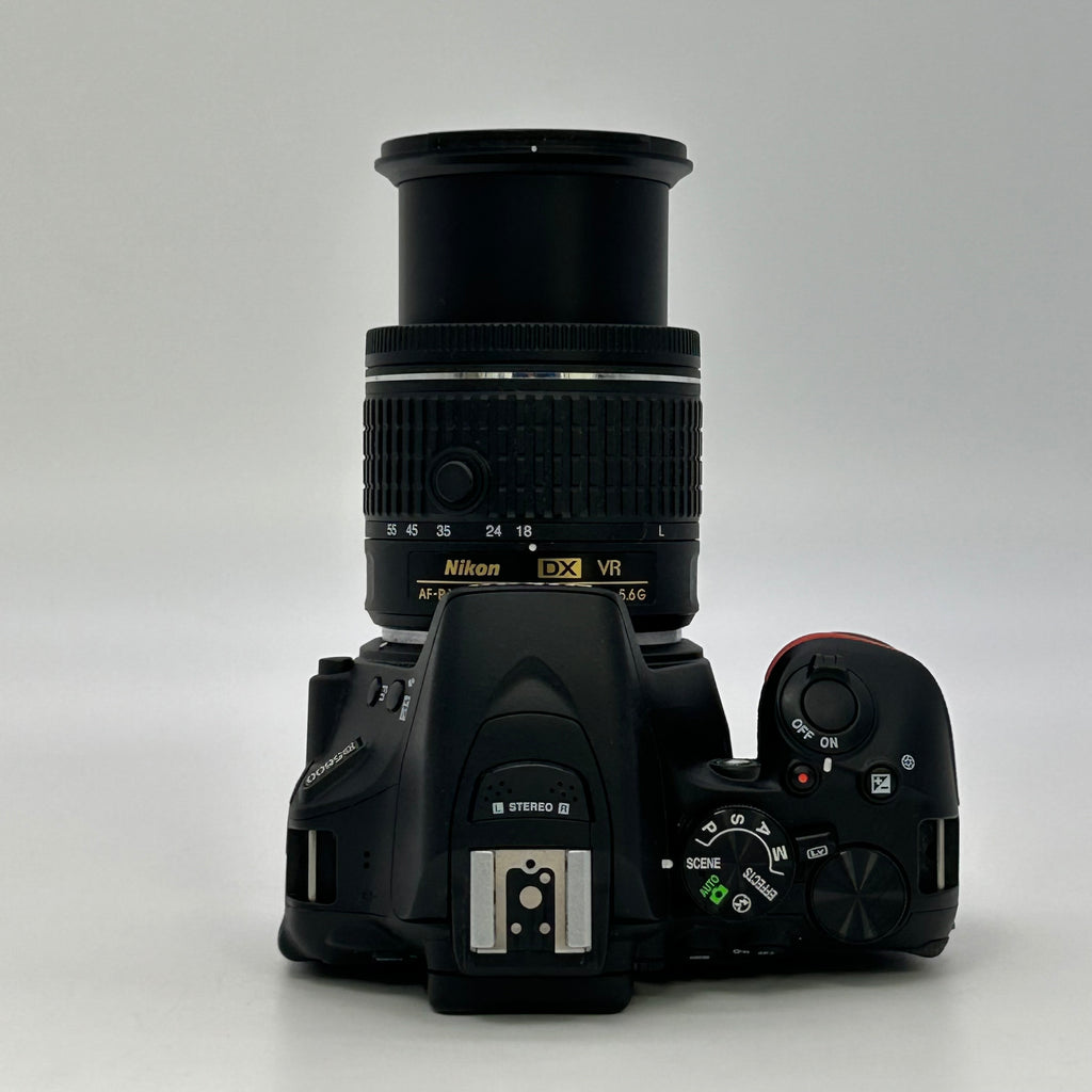 Nikon D5600 Digital SLR Camera With AF-P DX NIKKOR 18-55mm f/3.5-5.6G VR Lens