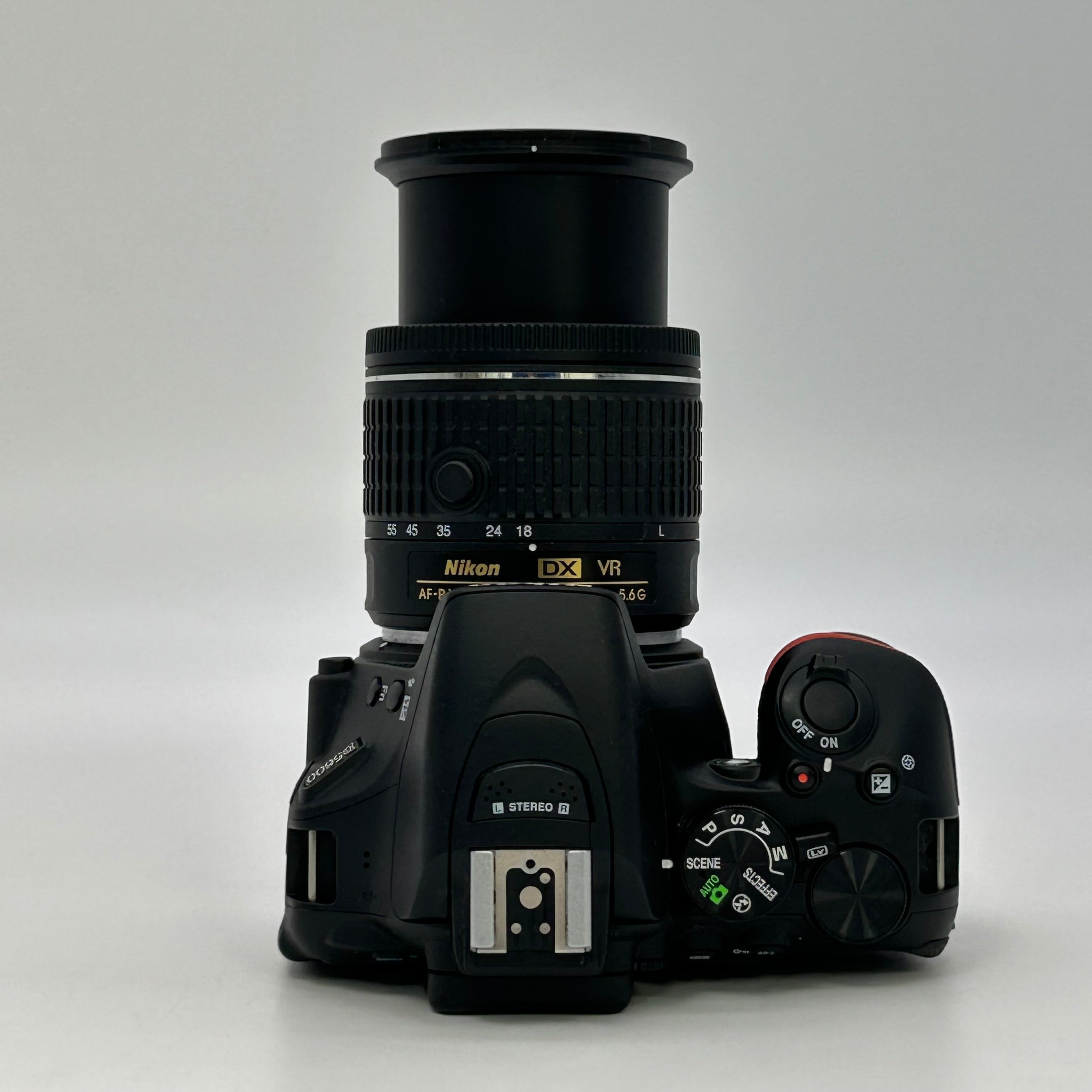 Nikon D5600 Digital SLR Camera With AF-P DX NIKKOR 18-55mm f/3.5-5.6G VR Lens