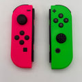 Nintendo Switch Official OEM Neon Pink & Green Joy-Cons Joycons
