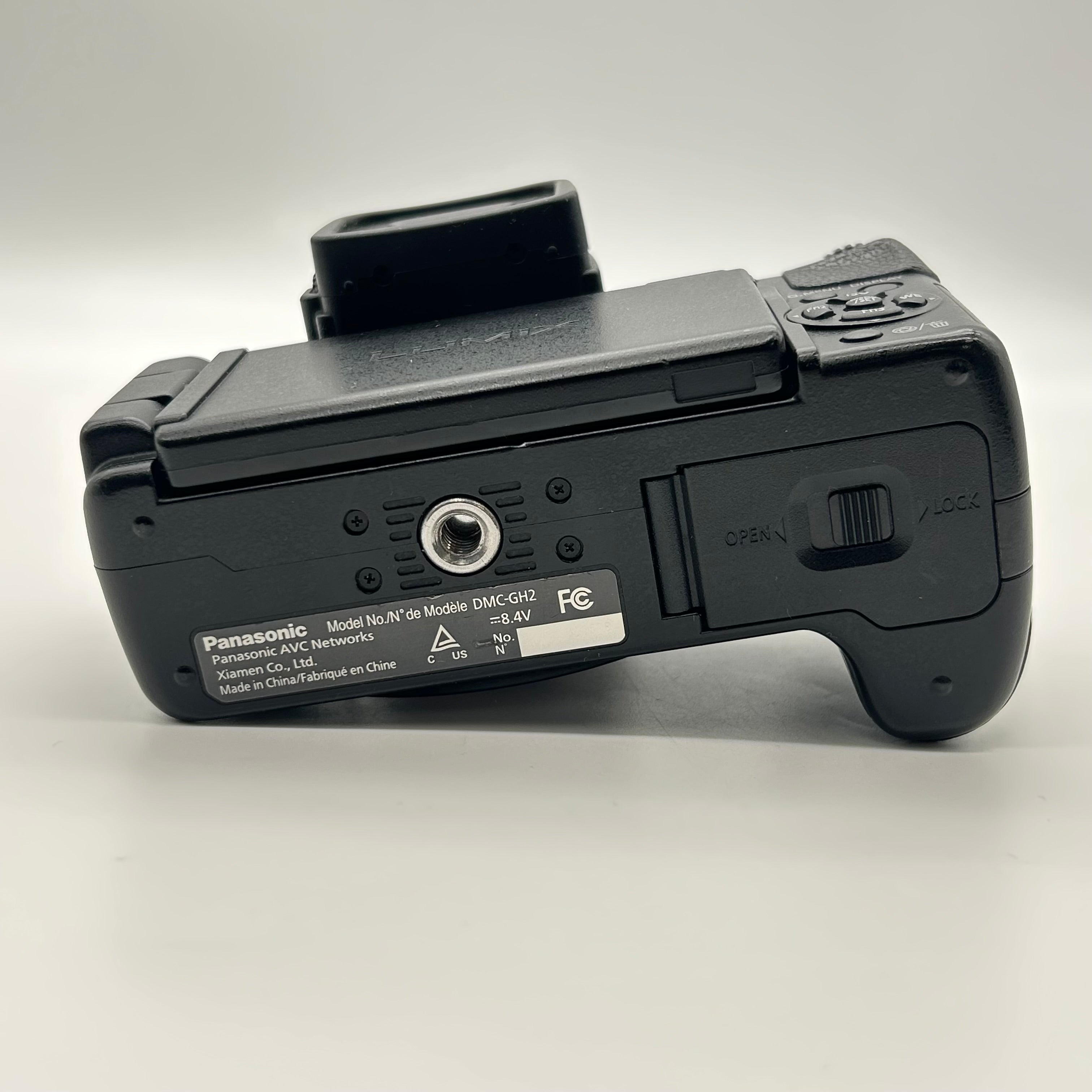 Panasonic Lumix DMC-GH2 16MP Mirrorless Camera Body W/ Battery -Tested & Working