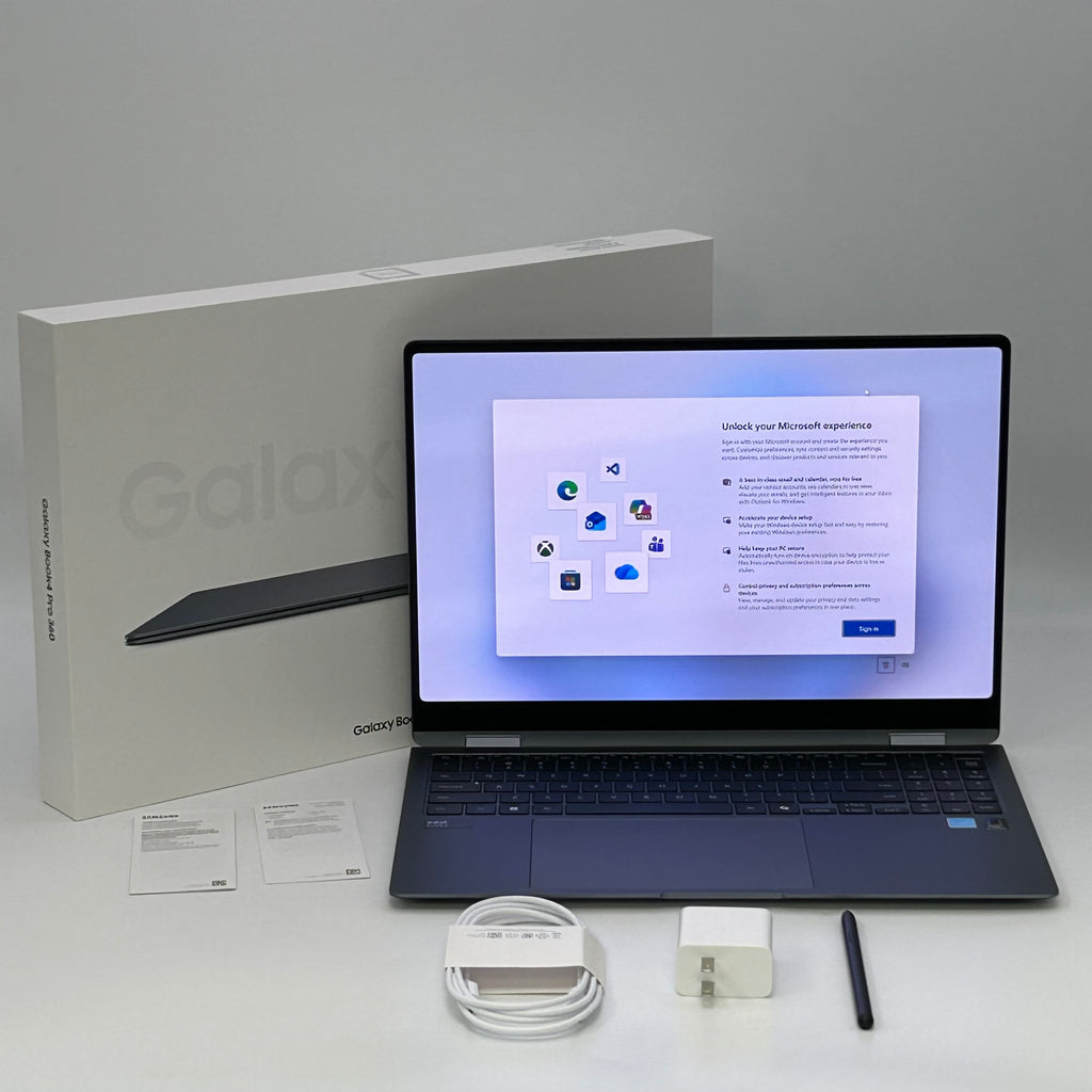 Samsung Galaxy Book4 Pro 360 NP960QGK 16" Core Ultra 7 155H 3.80GHz 16GB RAM 1TB