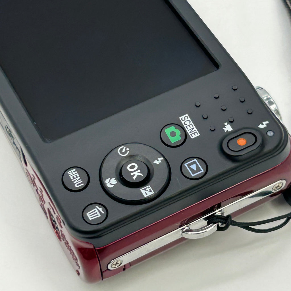 Nikon COOLPIX L32 20.1MP Digital Camera - Red - Case & 1GB SD - TESTED