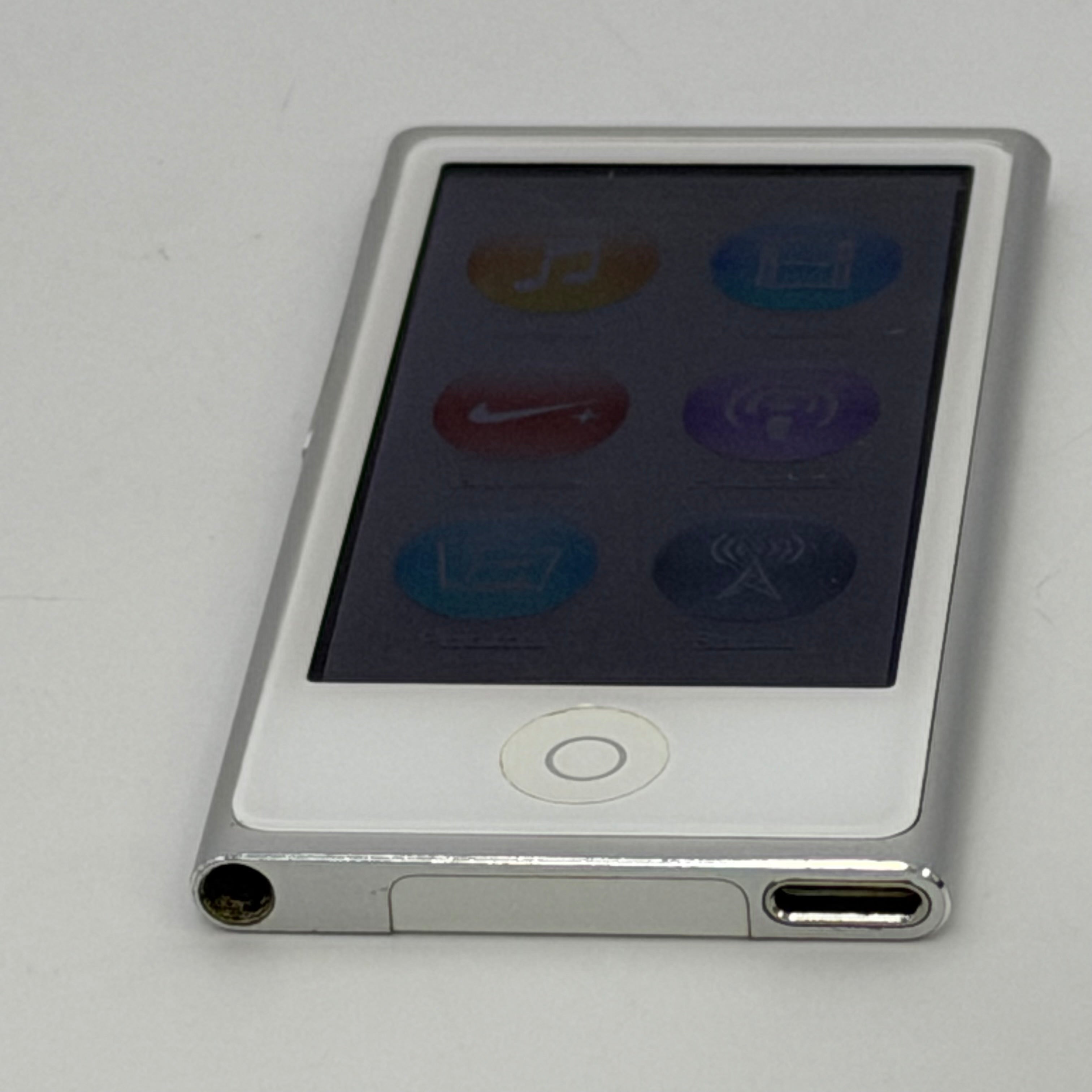 iPod Nano 7th Gen Silver 16GB A1446 MD481LL