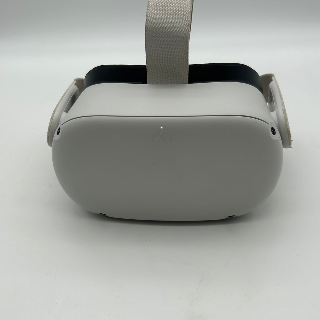 Oculus Quest 2 Virtual Reality Headset 128GB White w/ Both Controllers - TESTED