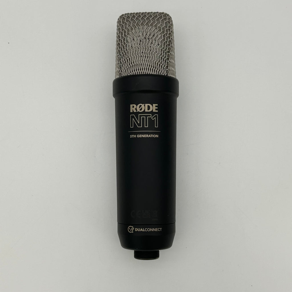 Rode NT1 5th Generation Studio Hybrid Cardioid Condenser Microphone Black - Used