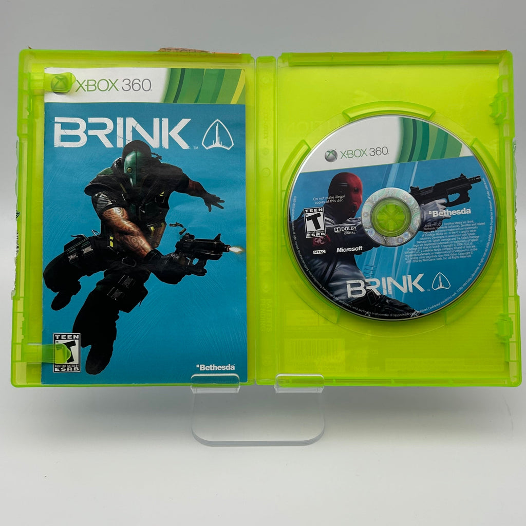 Brink Xbox 360 With Manual and Case - Used