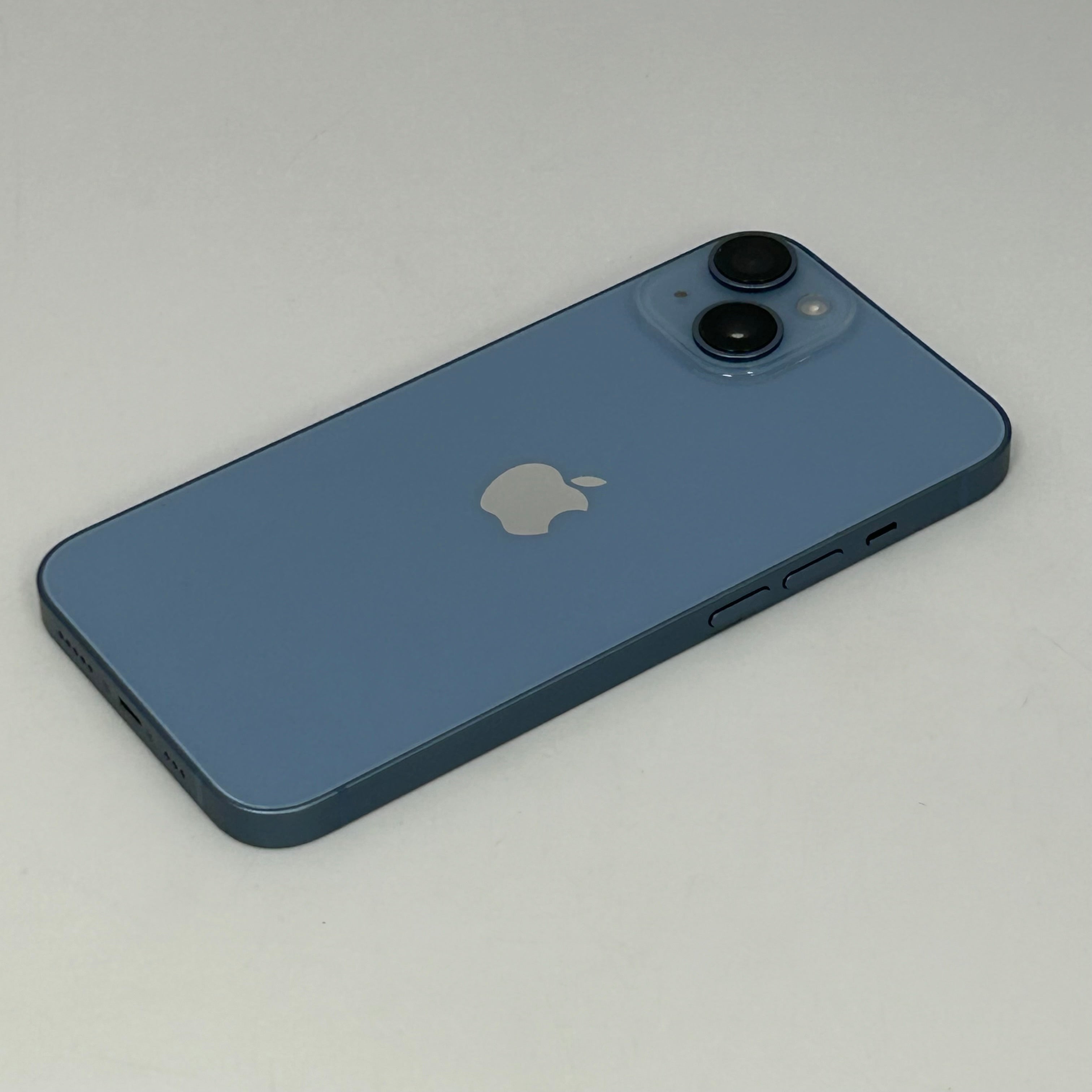 Unlocked Apple iPhone 14 A2649 128GB Blue 84% Battery Health