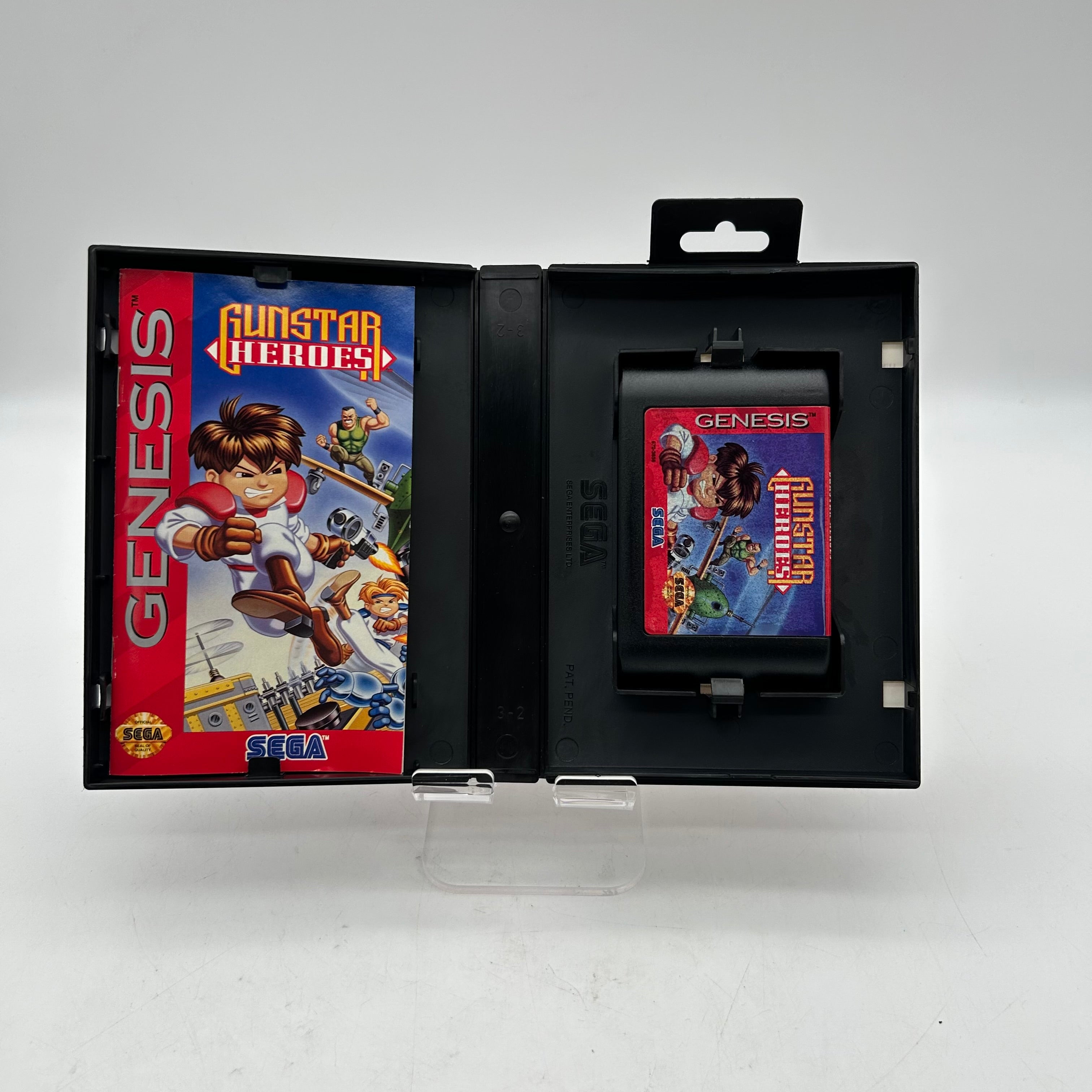 VTG Gunstar Heroes (Sega Genesis, 1993) Complete CIB Manual Tested & Authentic