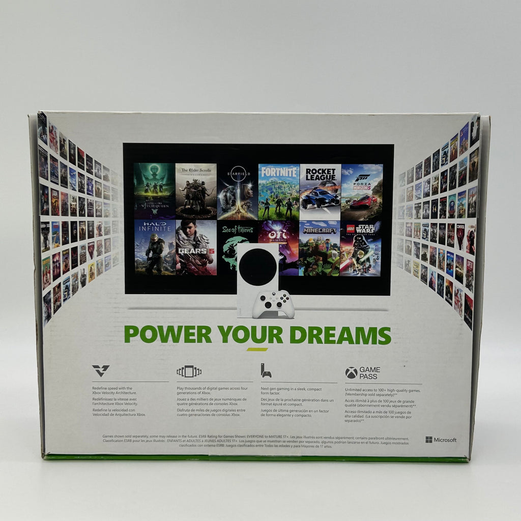 Microsoft Xbox Series S 1883 512GB Console White + Controller White With Box
