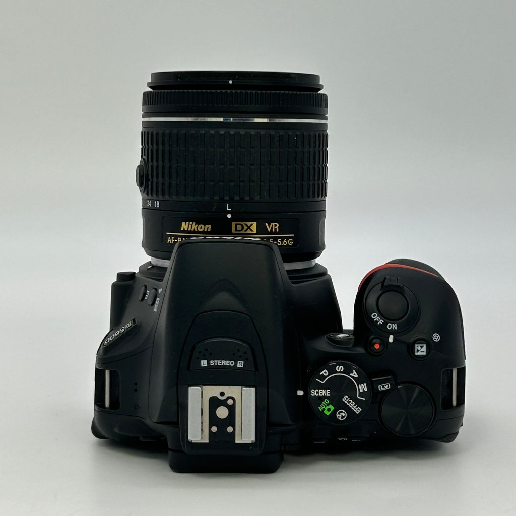 Nikon D5600 Digital SLR Camera With AF-P DX NIKKOR 18-55mm f/3.5-5.6G VR Lens
