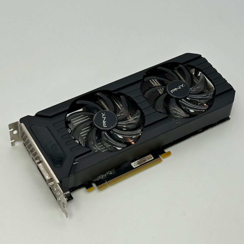 PNY NVIDIA GeForce GTX 1060 6GB GDDR5 Dual Fan PCIe Graphics Card HDMI DP DVI Untested