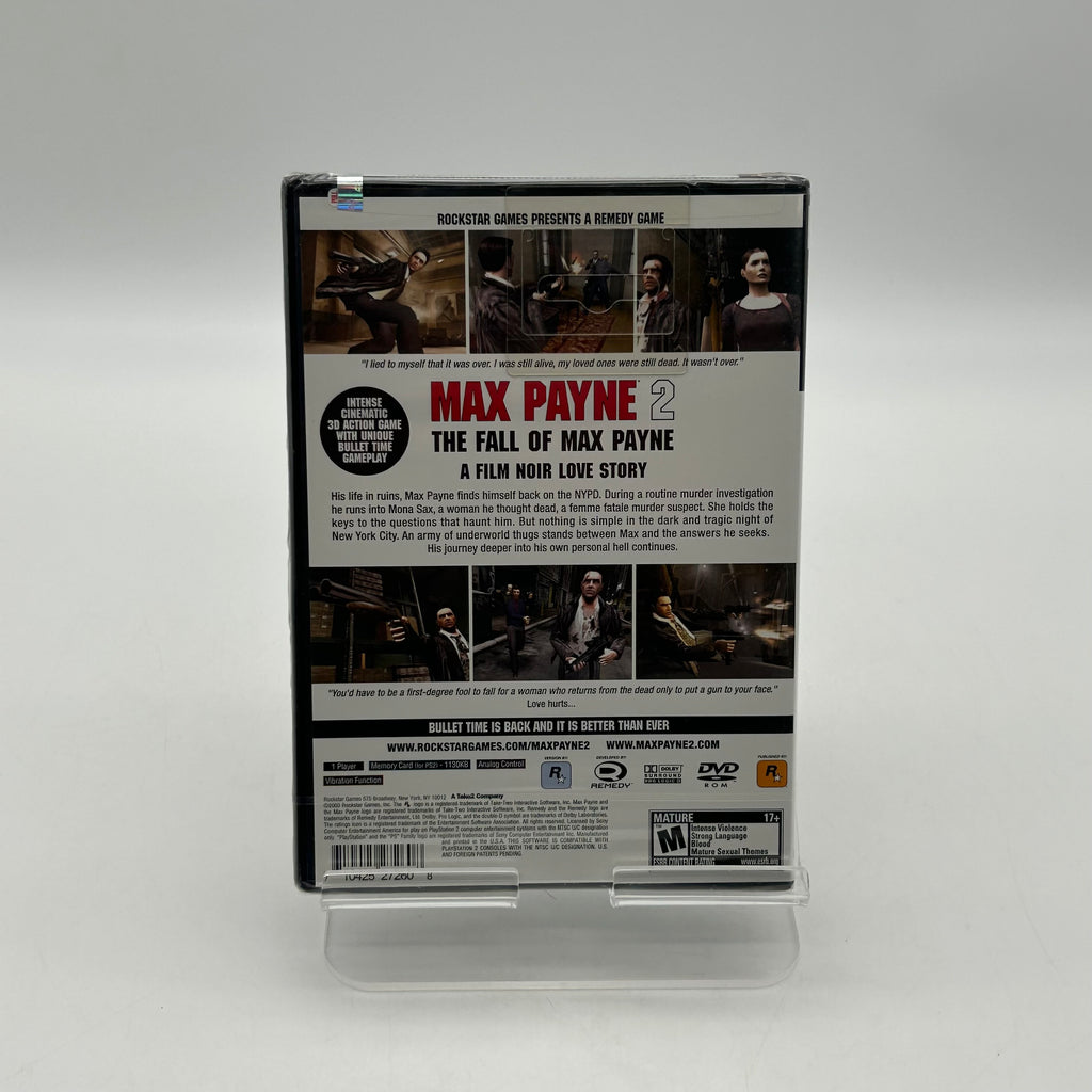 Playstation 2 Max Payne 2: The Fall Of Max Payne - SEALED