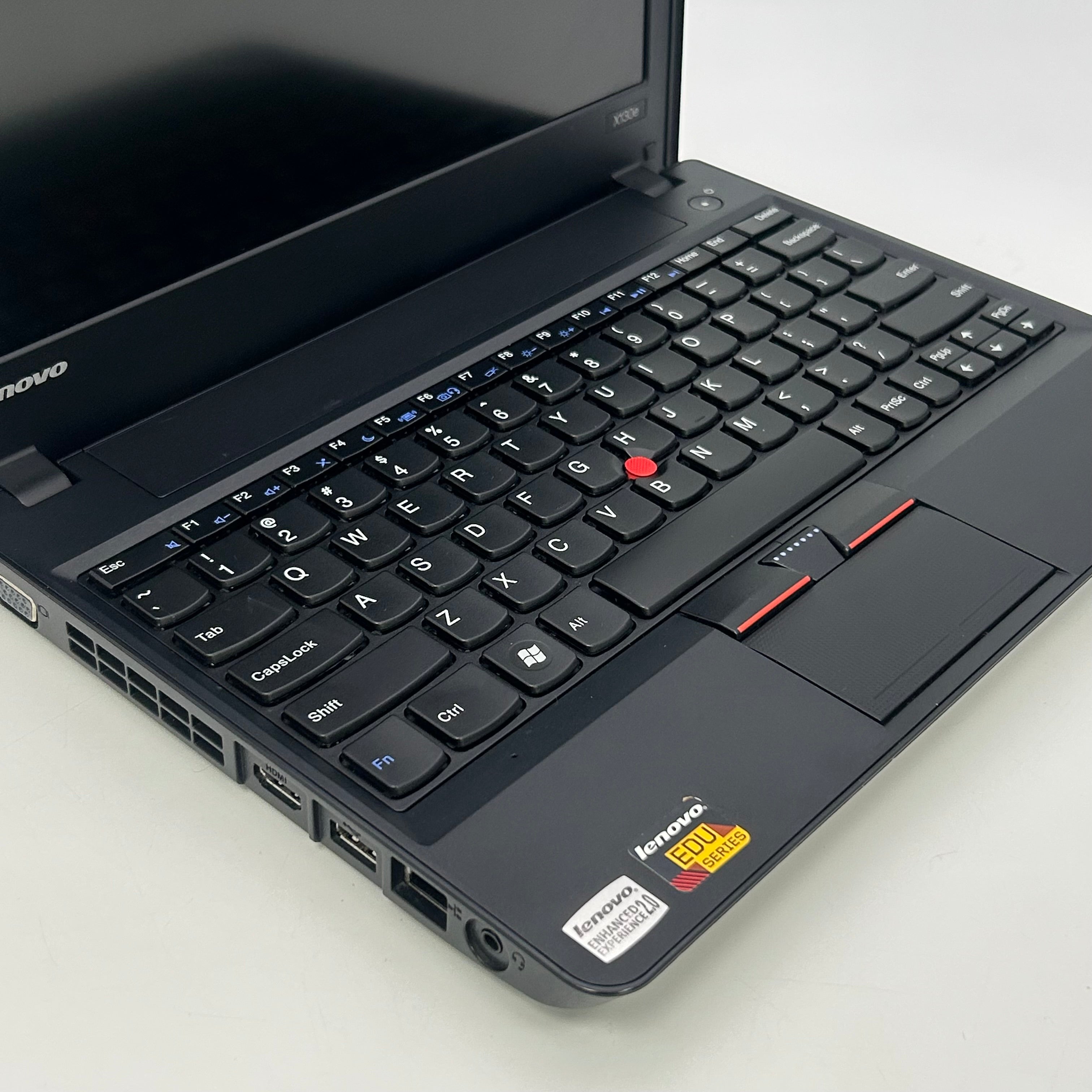 Lenovo ThinkPad X131e 11.6-inch AMD E-450 8GB RAM 320GB HDD Windows 10 Black Laptop