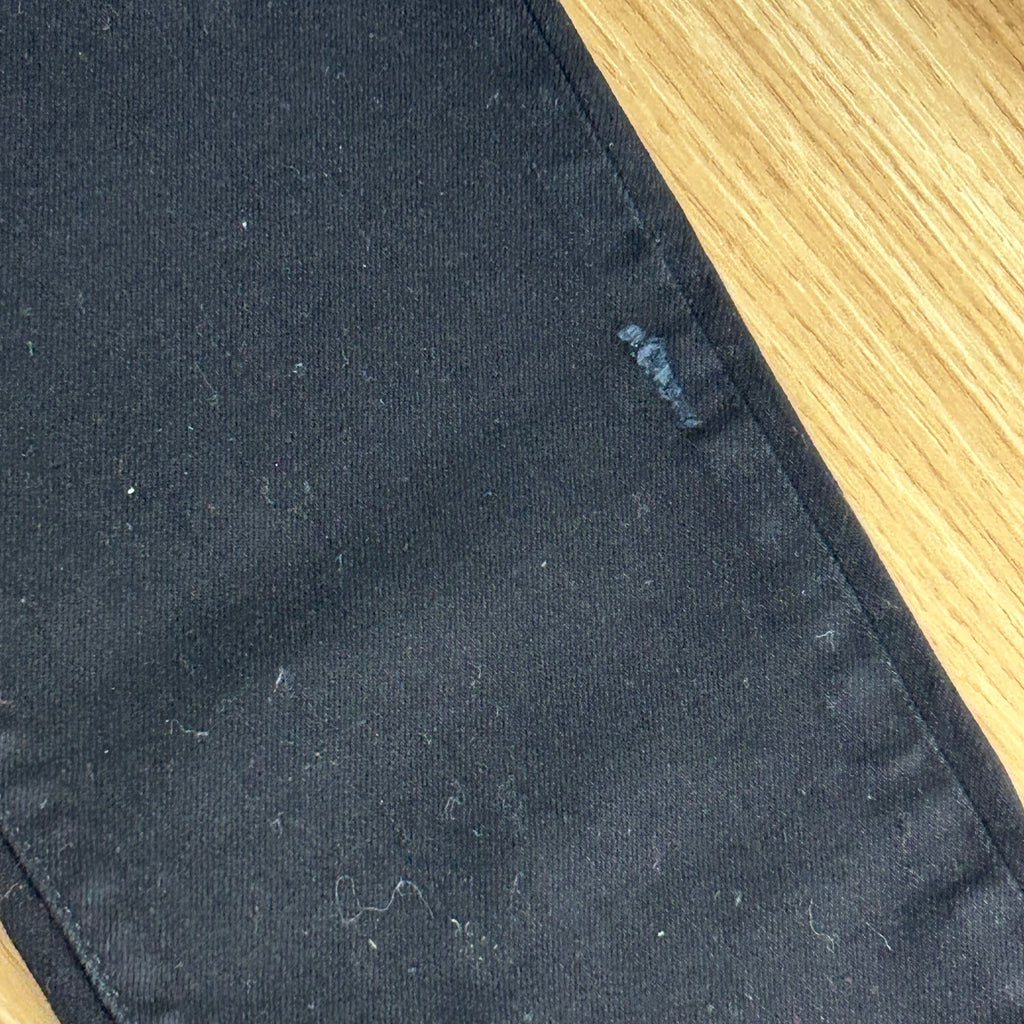 Amiri Men's Black Distressed Denim Skinny Jeans Size 36