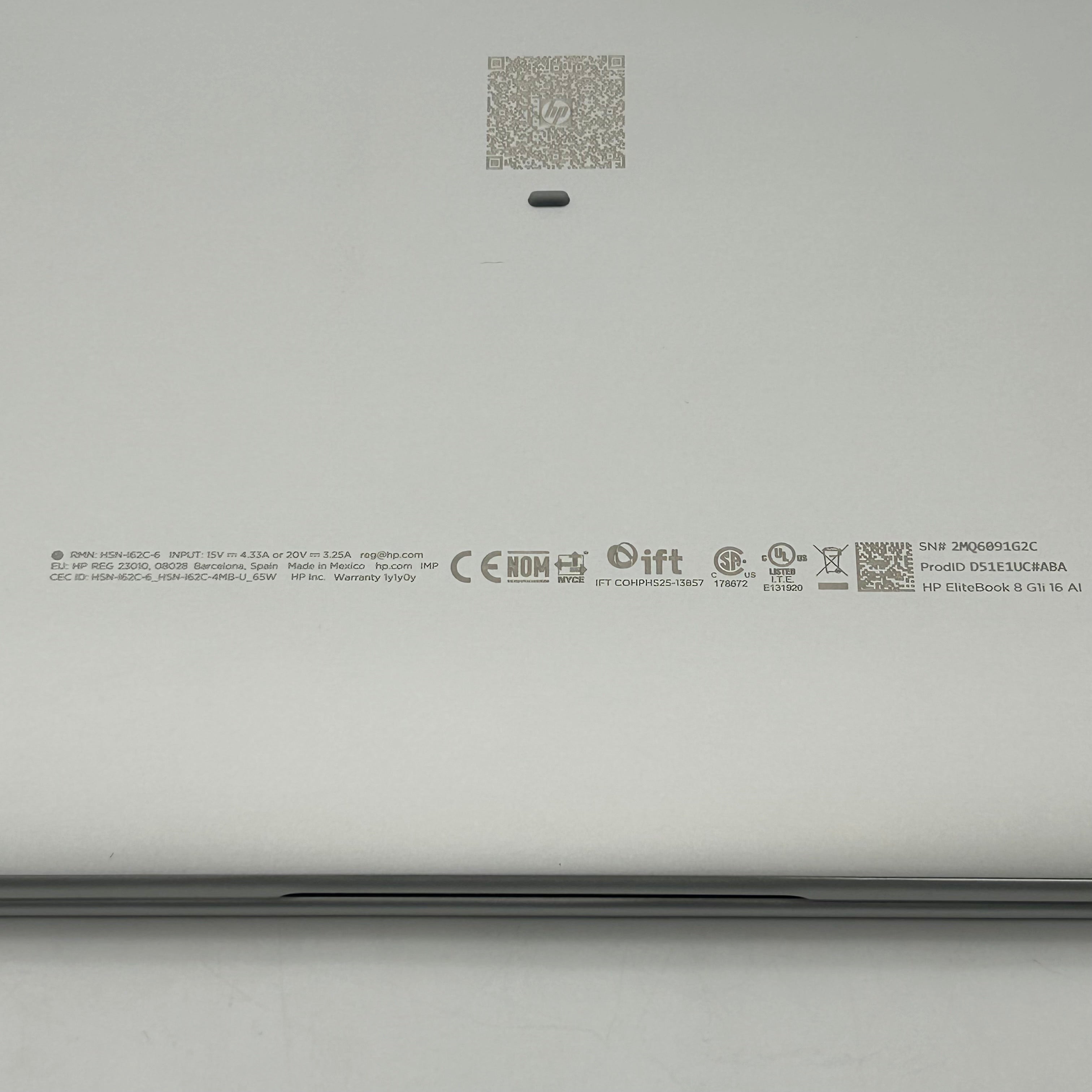 HP EliteBook 8 G1i 16 AI Ultra 7 268V 32GB RAM 512GB - WTY 2029