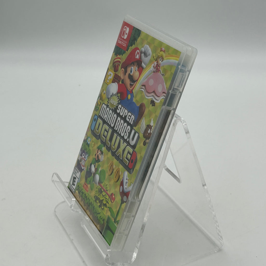 New Super Mario Bros U Deluxe Nintendo Switch - Cartridge and Case