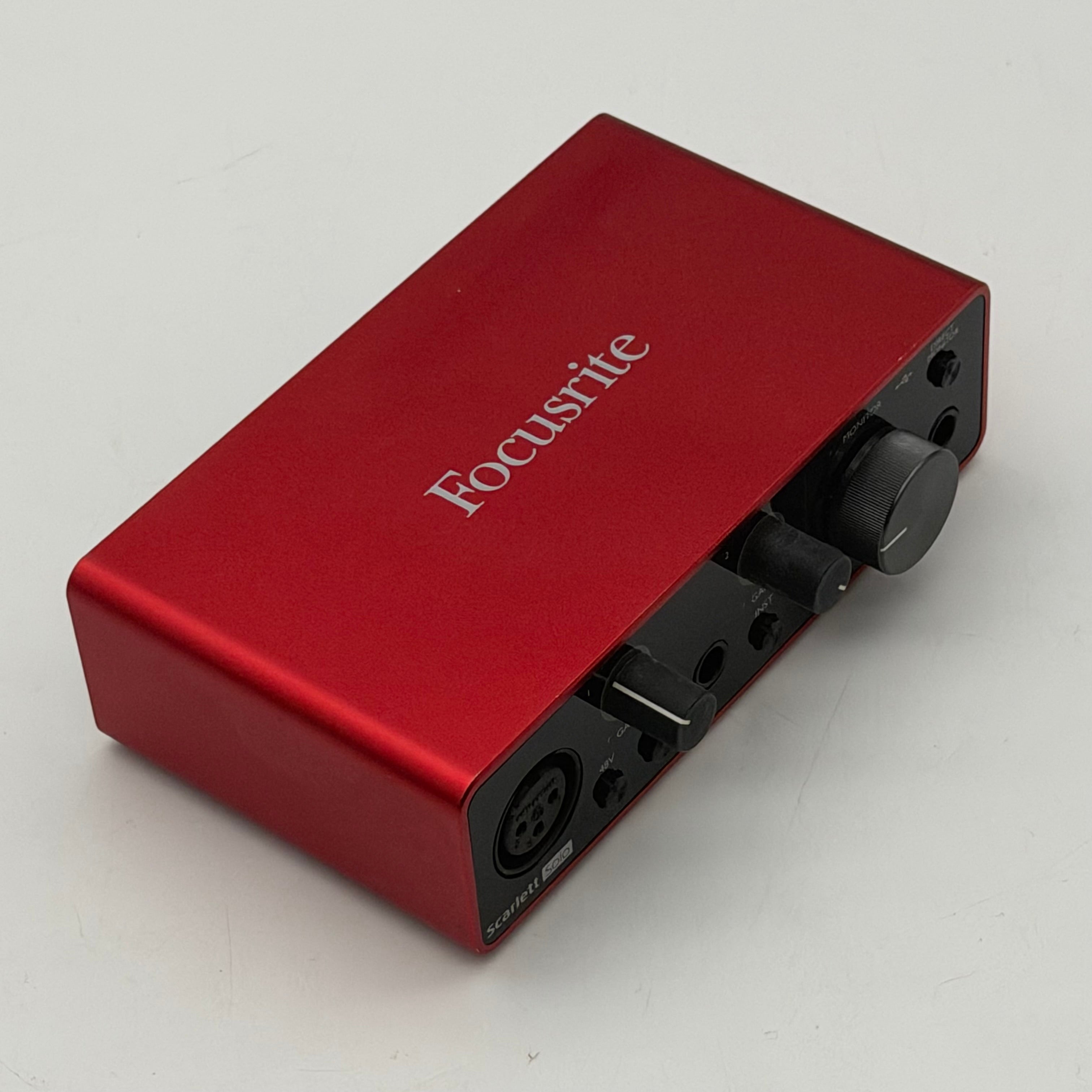 Focusrite Scarlett Solo 3rd Gen USB Audio Interface - Open Box