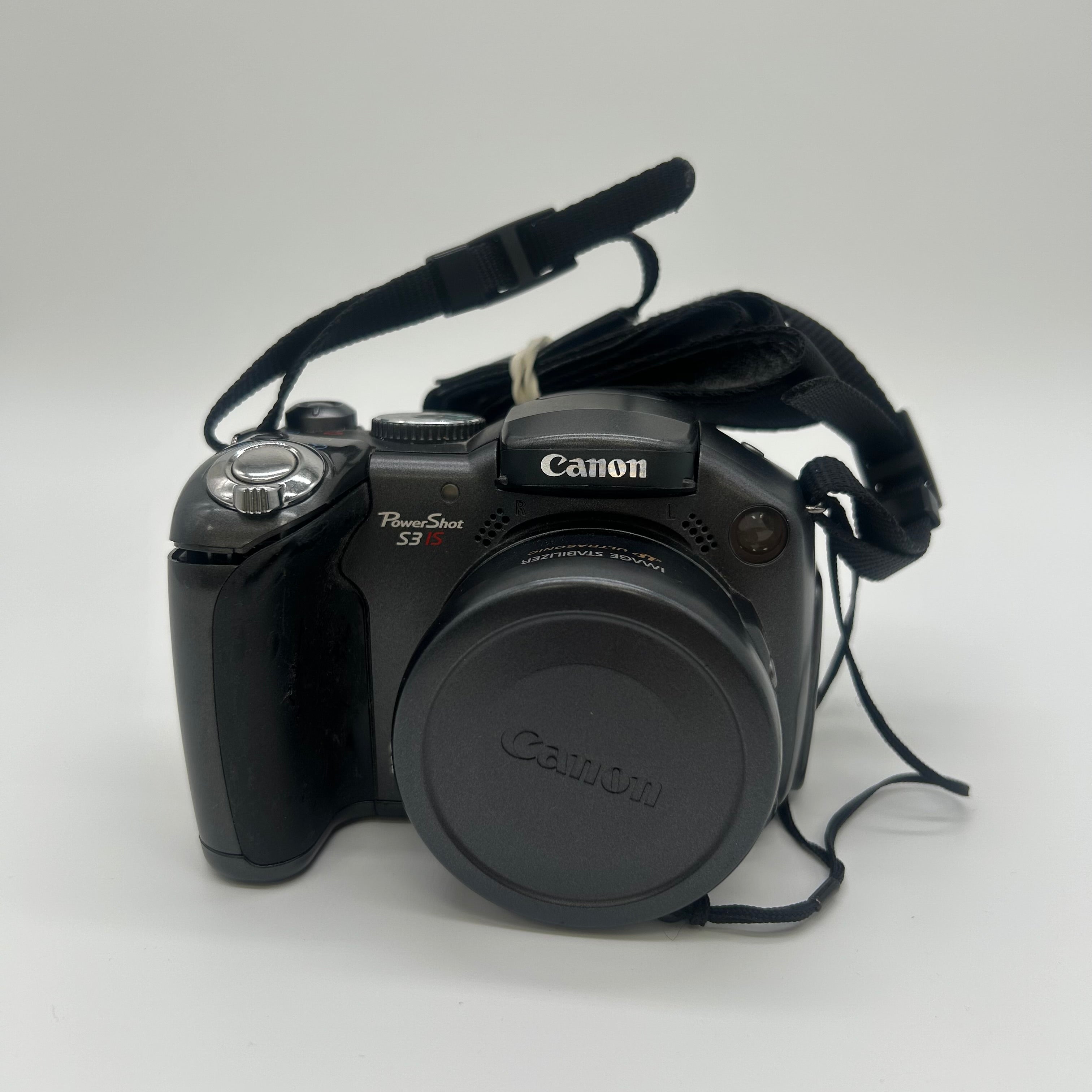 Canon PowerShot S3IS Black Digital Camera Used Serial Number 4328522964