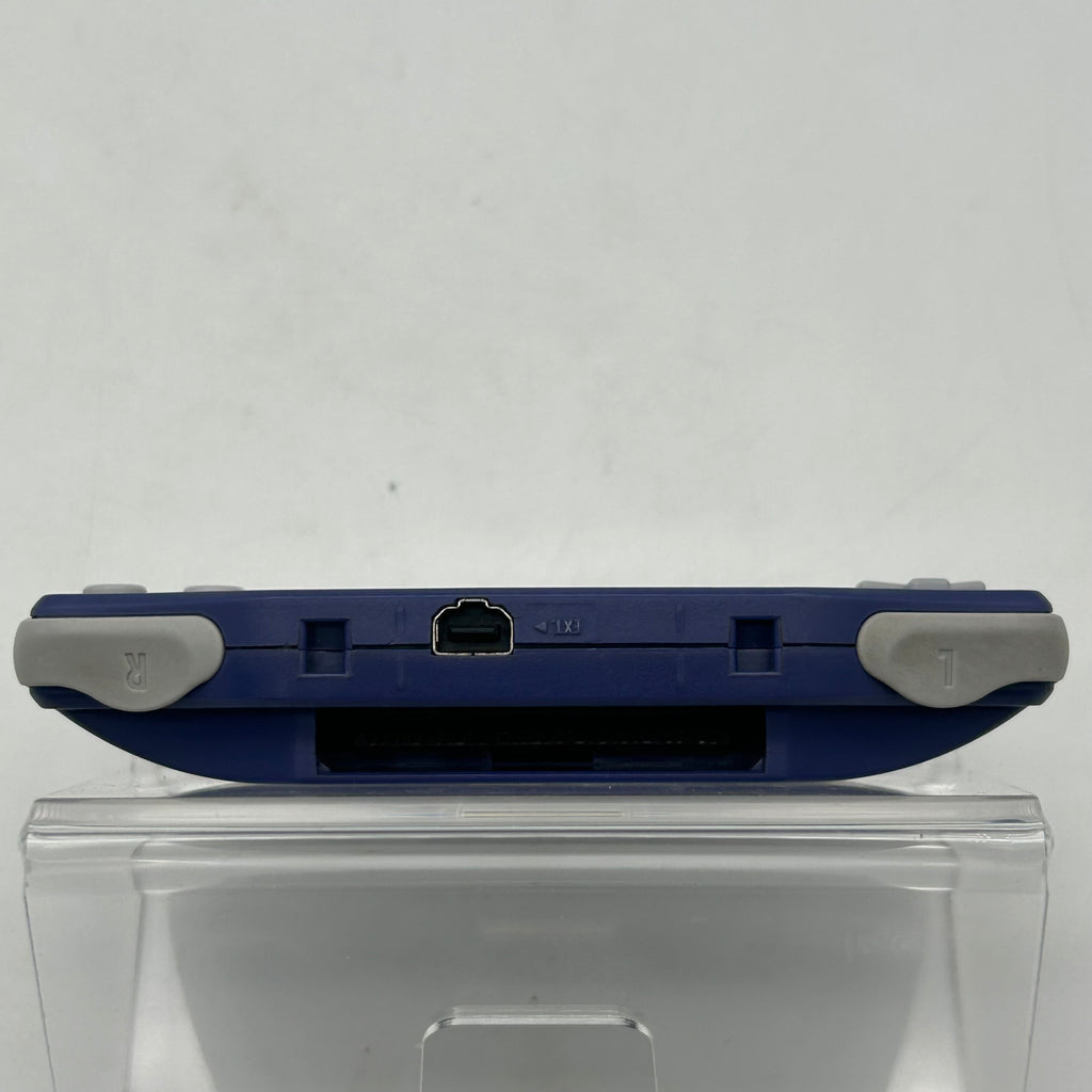 Gameboy Advance Indigo Console w/ Intec GameCube Link Cable + 3 Games - Tested