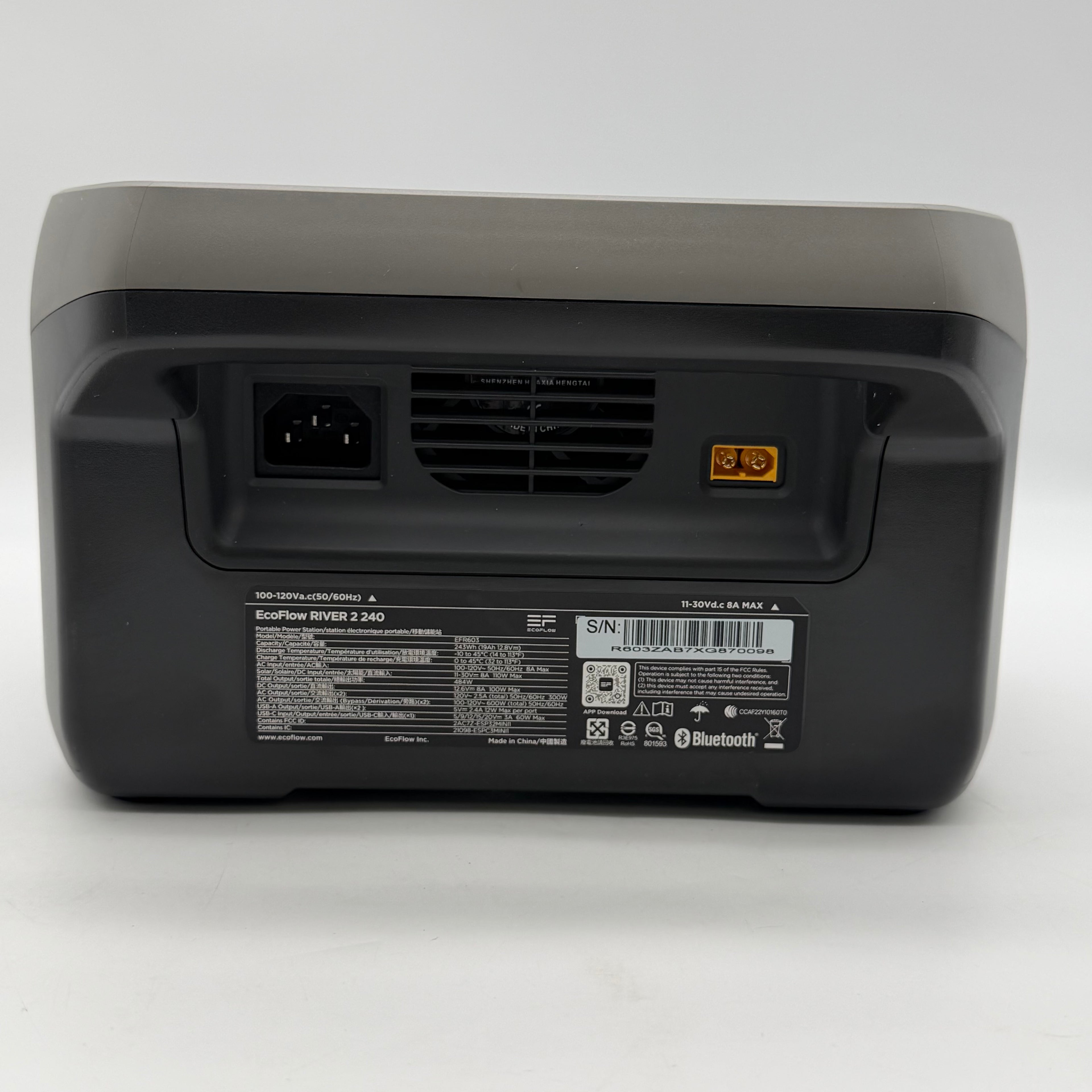 EcoFlow RIVER 2 240 Portable Power Station EFR603 - Tested