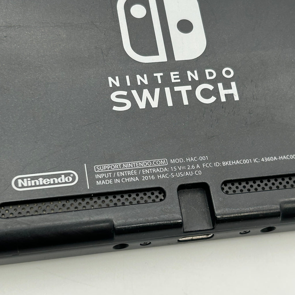 Nintendo Switch V1 UNPATCHED HAC-001 Console + Gray Joy-Cons & Dock