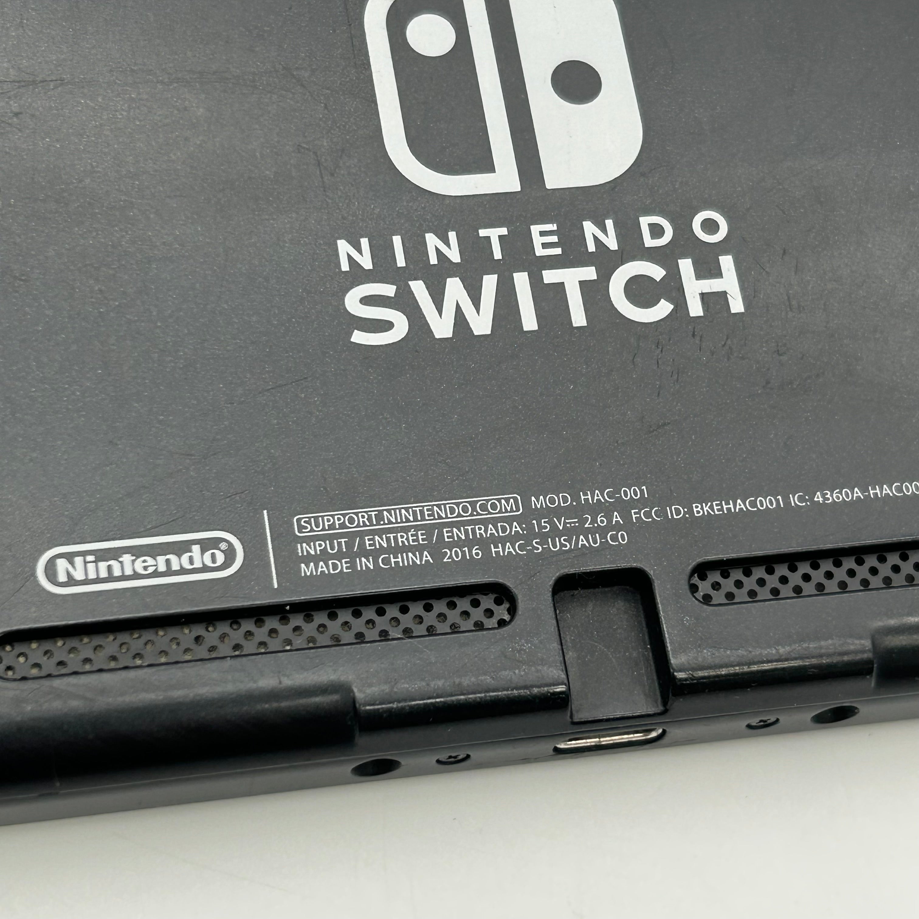 Nintendo Switch V1 UNPATCHED HAC-001 Console + Gray Joy-Cons & Dock