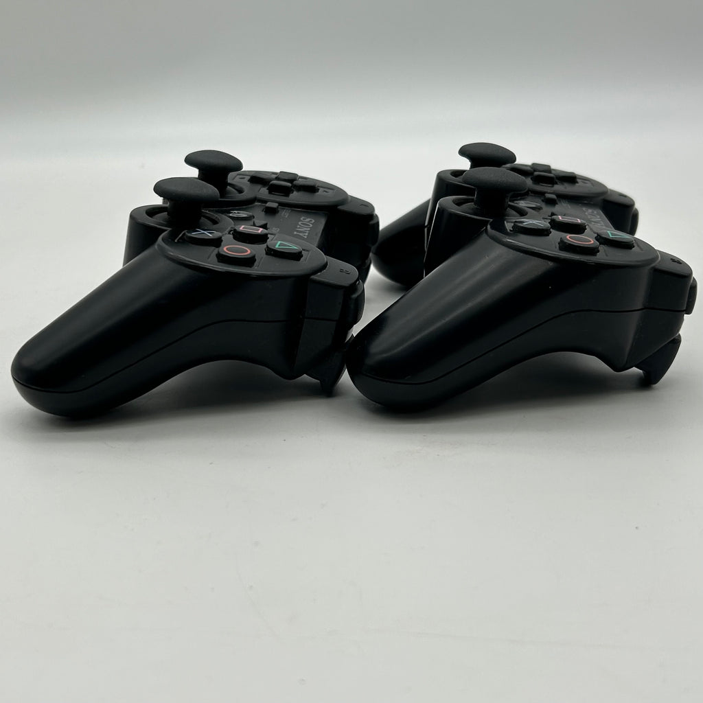 Sony PlayStation 3 Backward Compatible (CECHA01) 500GB Bundle:2 Controllers & 4 Games