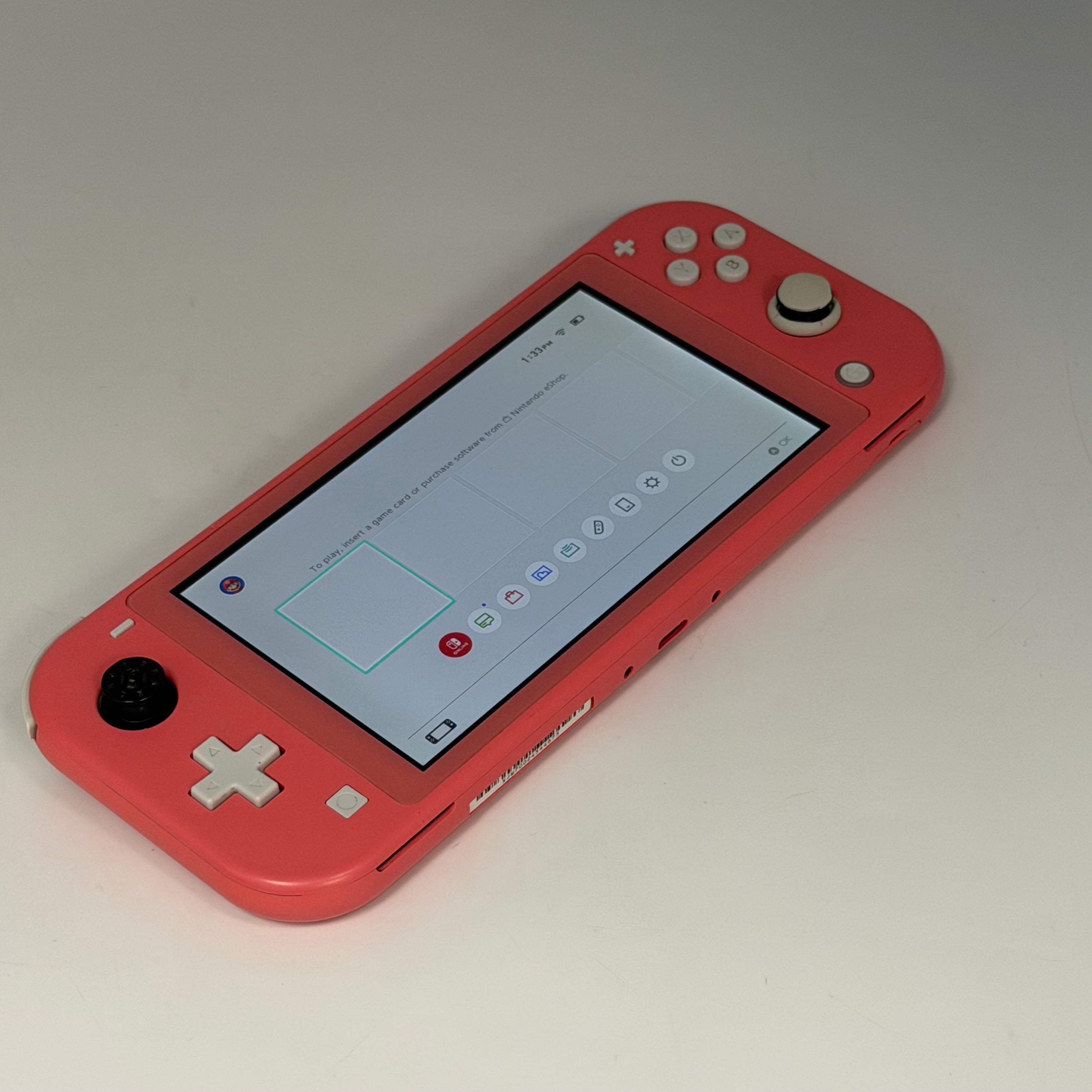 Nintendo Switch Lite Handheld Game Console HDH-001 Coral Pink
