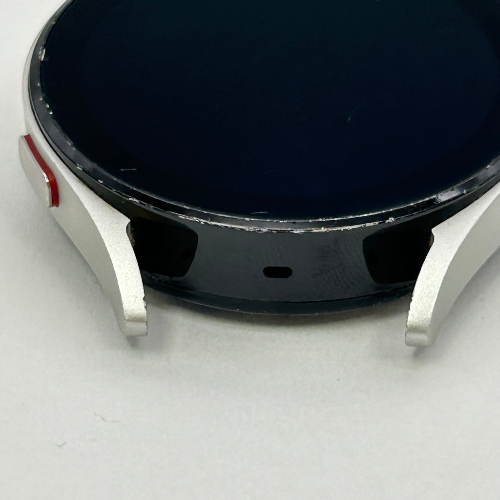 Samsung Galaxy Watch4 44mm Silver Gray SM-R870 Wi-Fi GPS Smart Watch + Cable