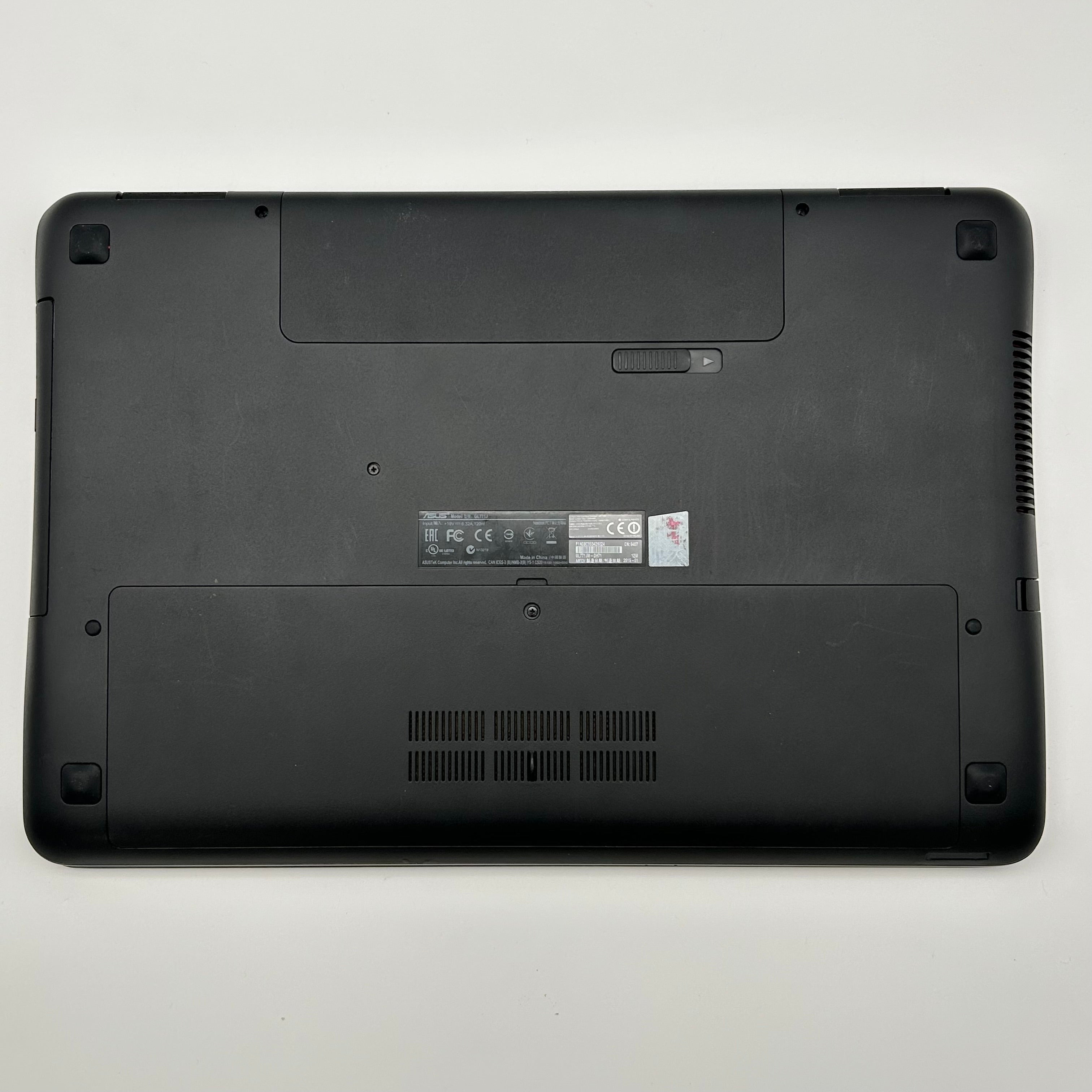 Asus GL771J Gaming Laptop - Intel i7, 12GB RAM, 1TB HDD, Black