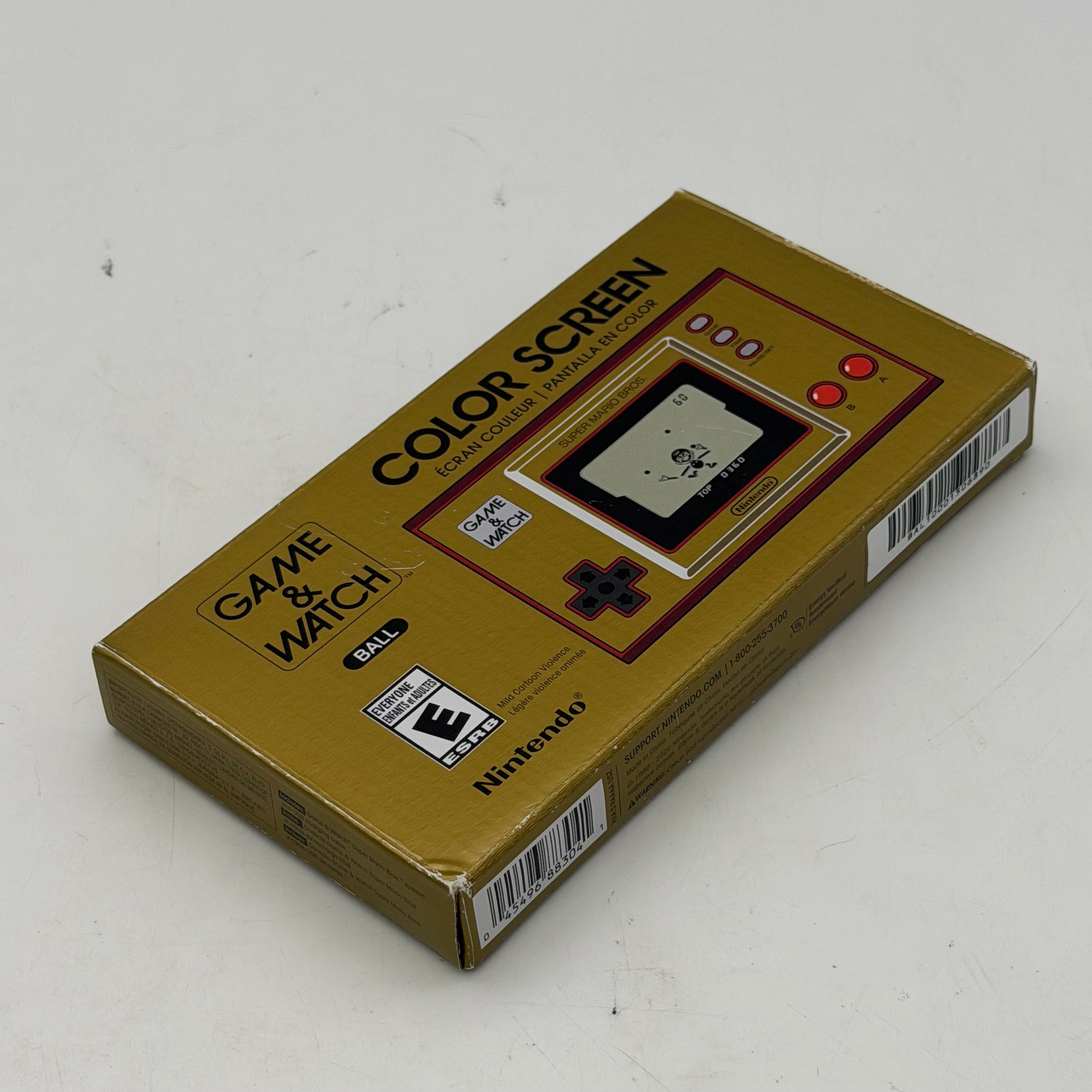 Nintendo Game & Watch Super Mario Bros Color Screen Handheld Console Tested