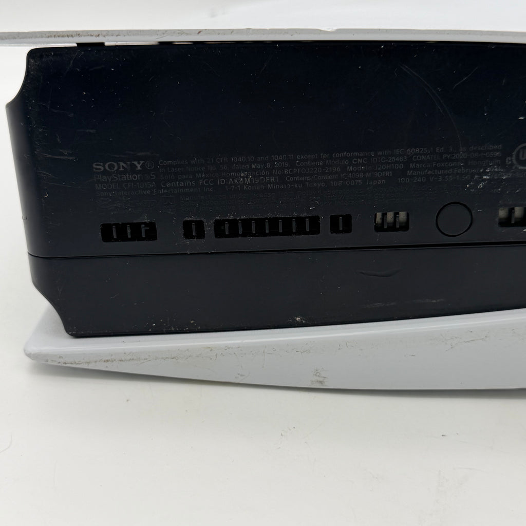 Sony PlayStation 5 Disc Edition CFI-1015A White - Broken HDMI Port - Parts Only SOLD AS IS - Final Sale