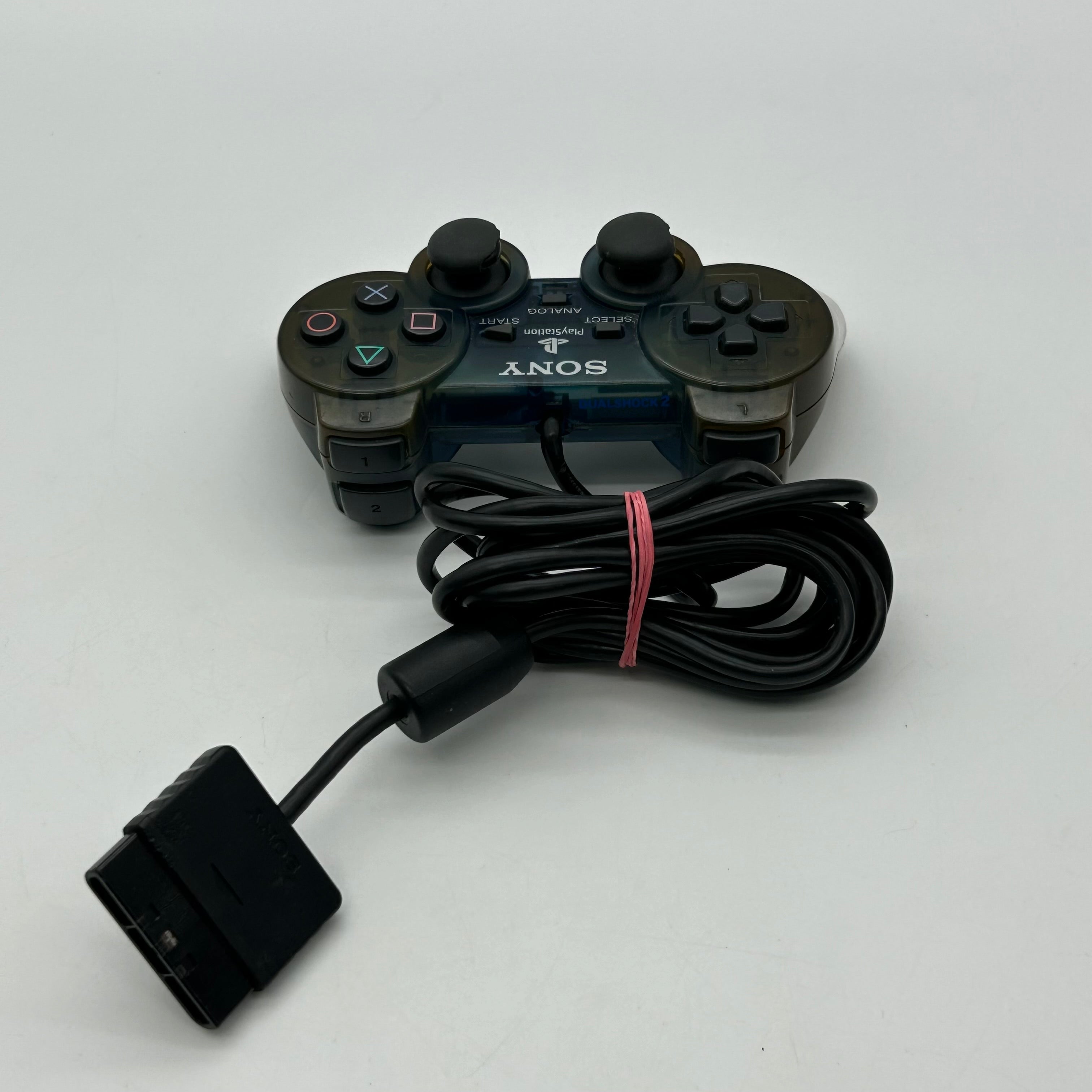 Sony PlayStation 2 PS2 Fat Console Bundle SCPH-50001 - 4 Games - Missing Tray Faceplate