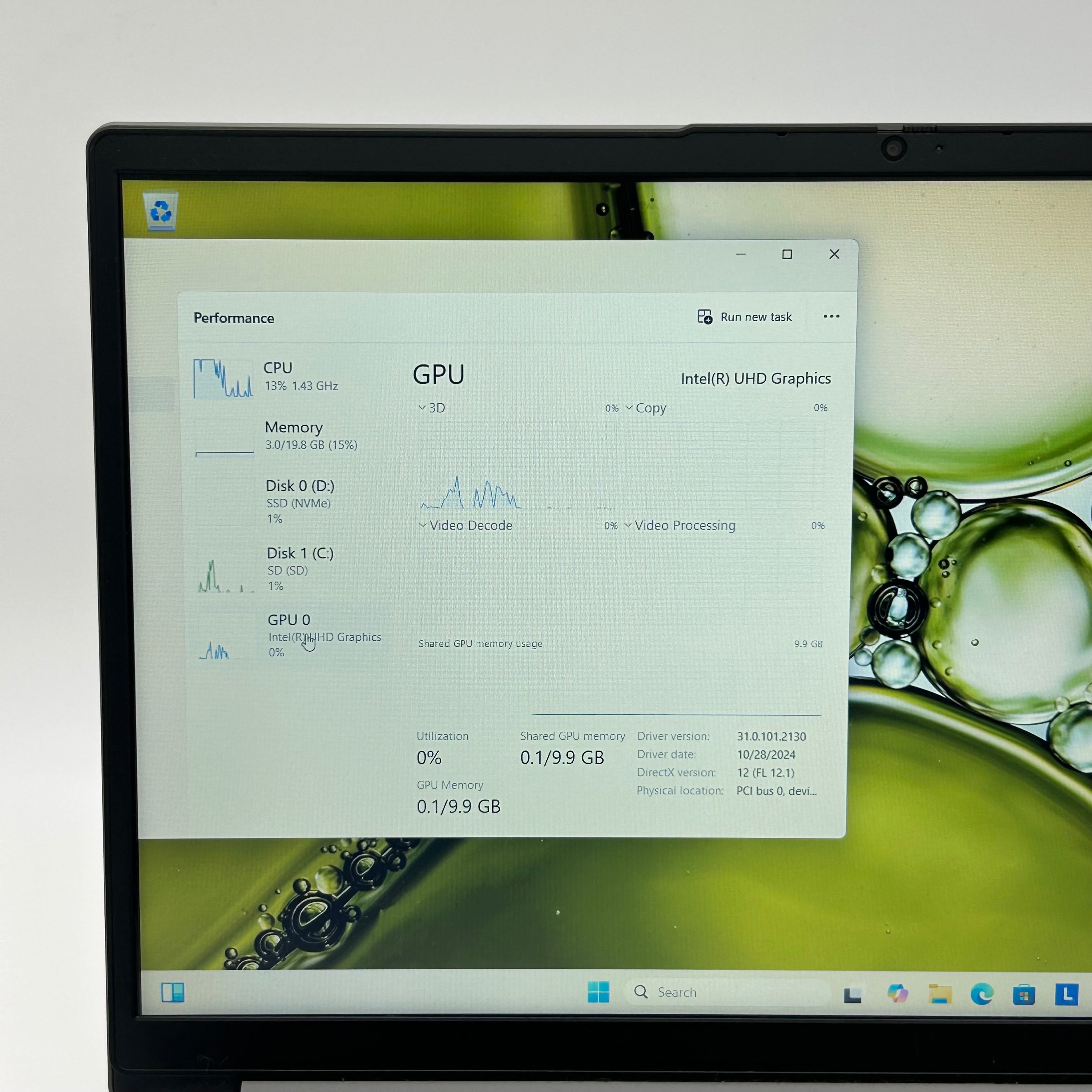 Lenovo IdeaPad 1 15IJL7 15.6" Laptop Intel Celeron N4500 20GB RAM 1TB SSD Gray
