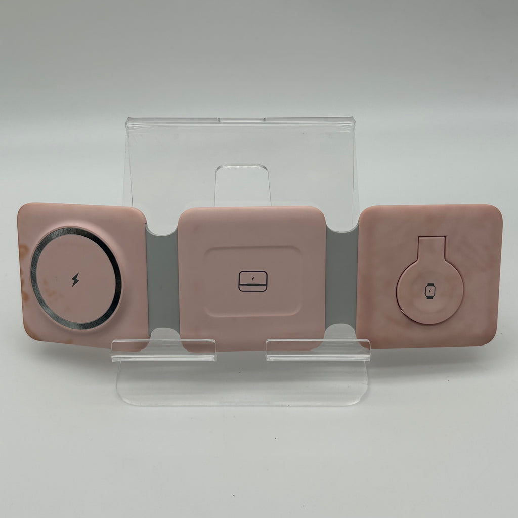 Wireless 3 in 1 Charging Station CW-340 For Apple Watch, AirPods & iPhone