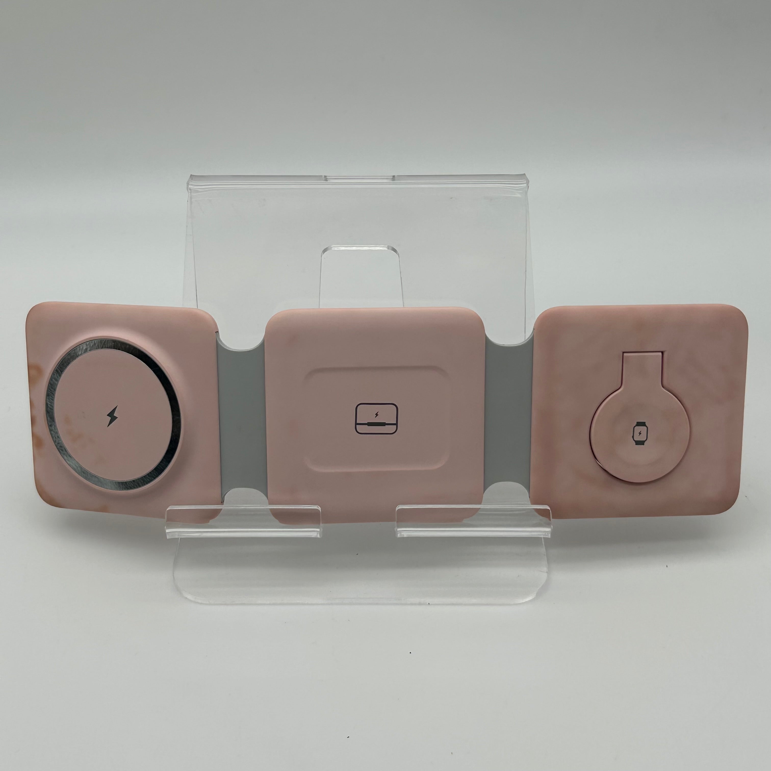 Wireless 3 in 1 Charging Station CW-340 For Apple Watch, AirPods & iPhone